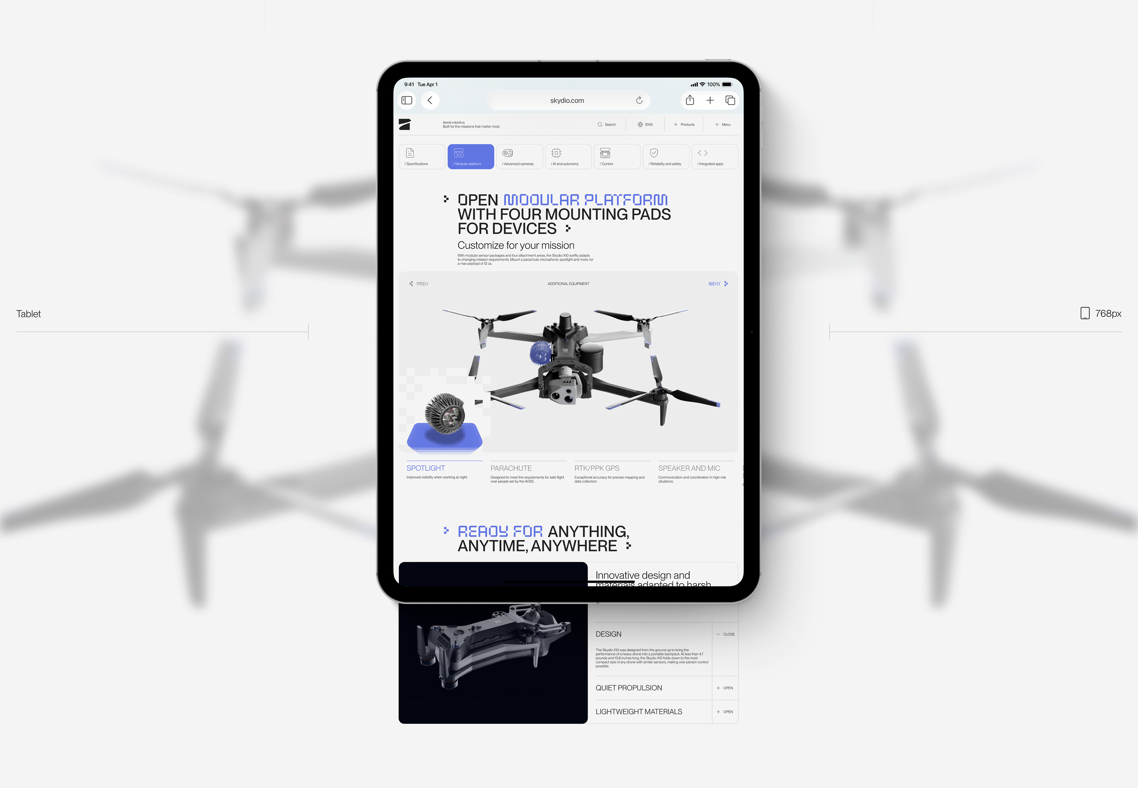 Skydio | Corporate website | Redesign — Изображение №15 — Интерфейсы на Dprofile