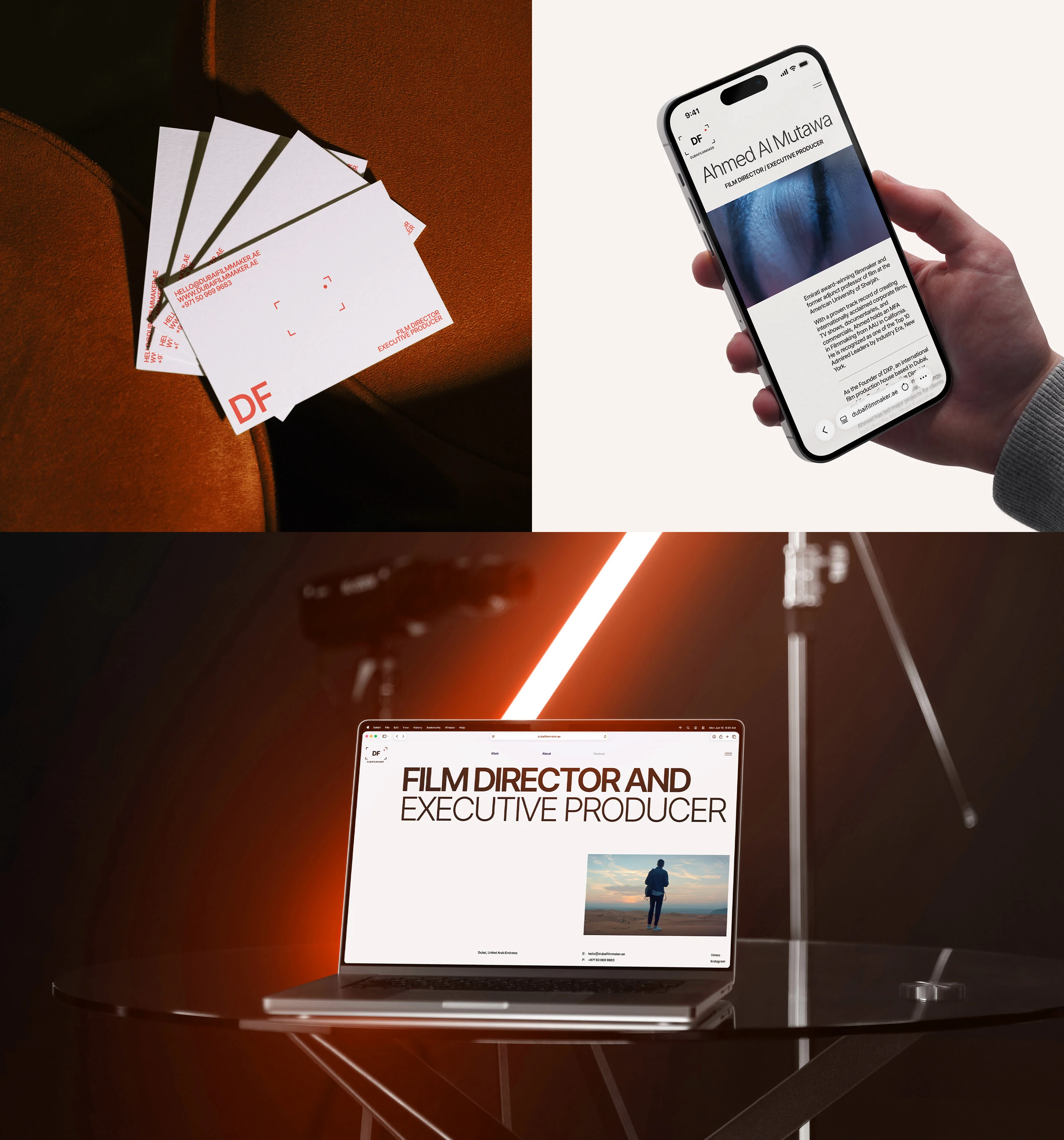 Dubaifilmmaker | Corporate website development — Изображение №6 — Интерфейсы, Анимация на Dprofile