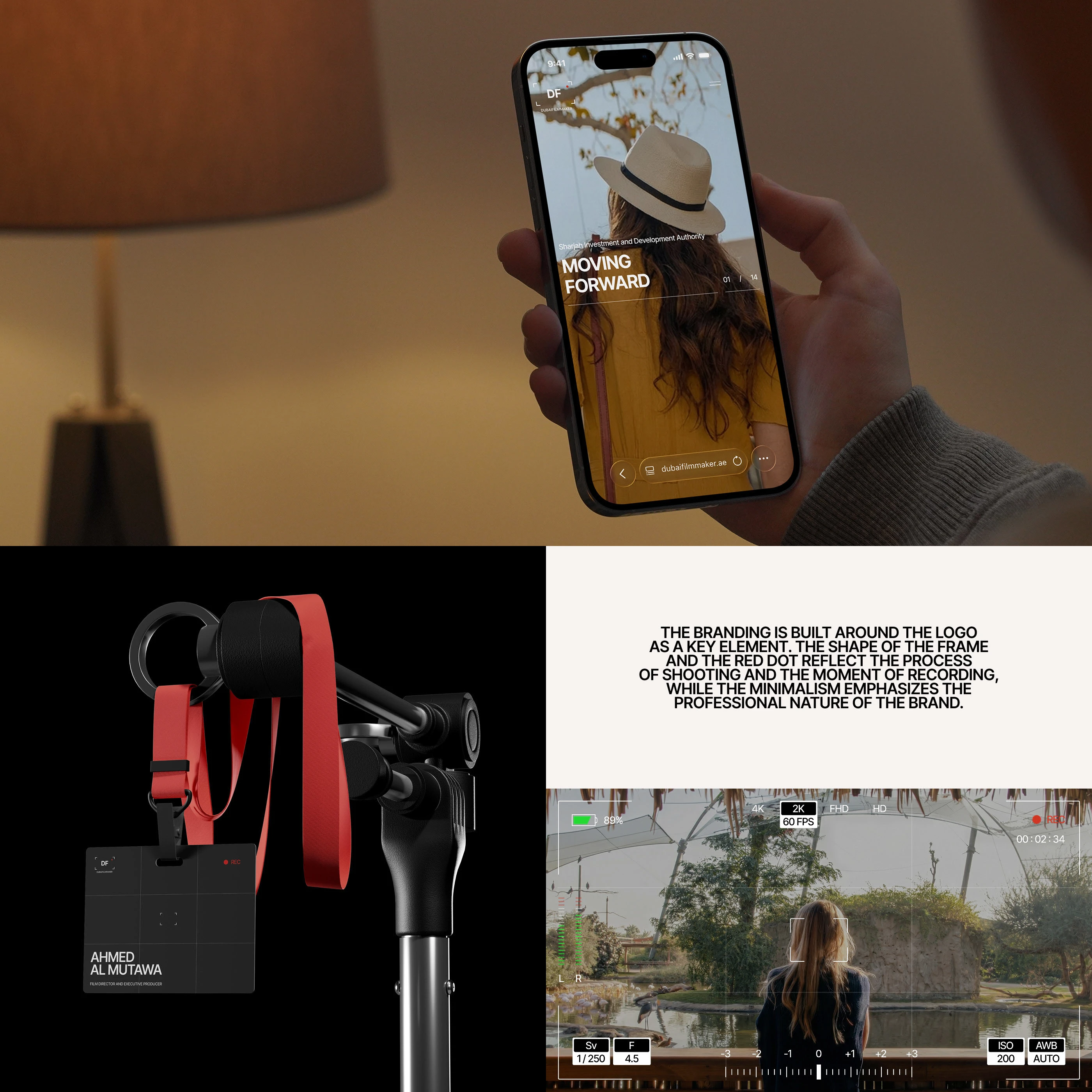 Dubaifilmmaker | Corporate website development — Изображение №3 — Интерфейсы, Анимация на Dprofile