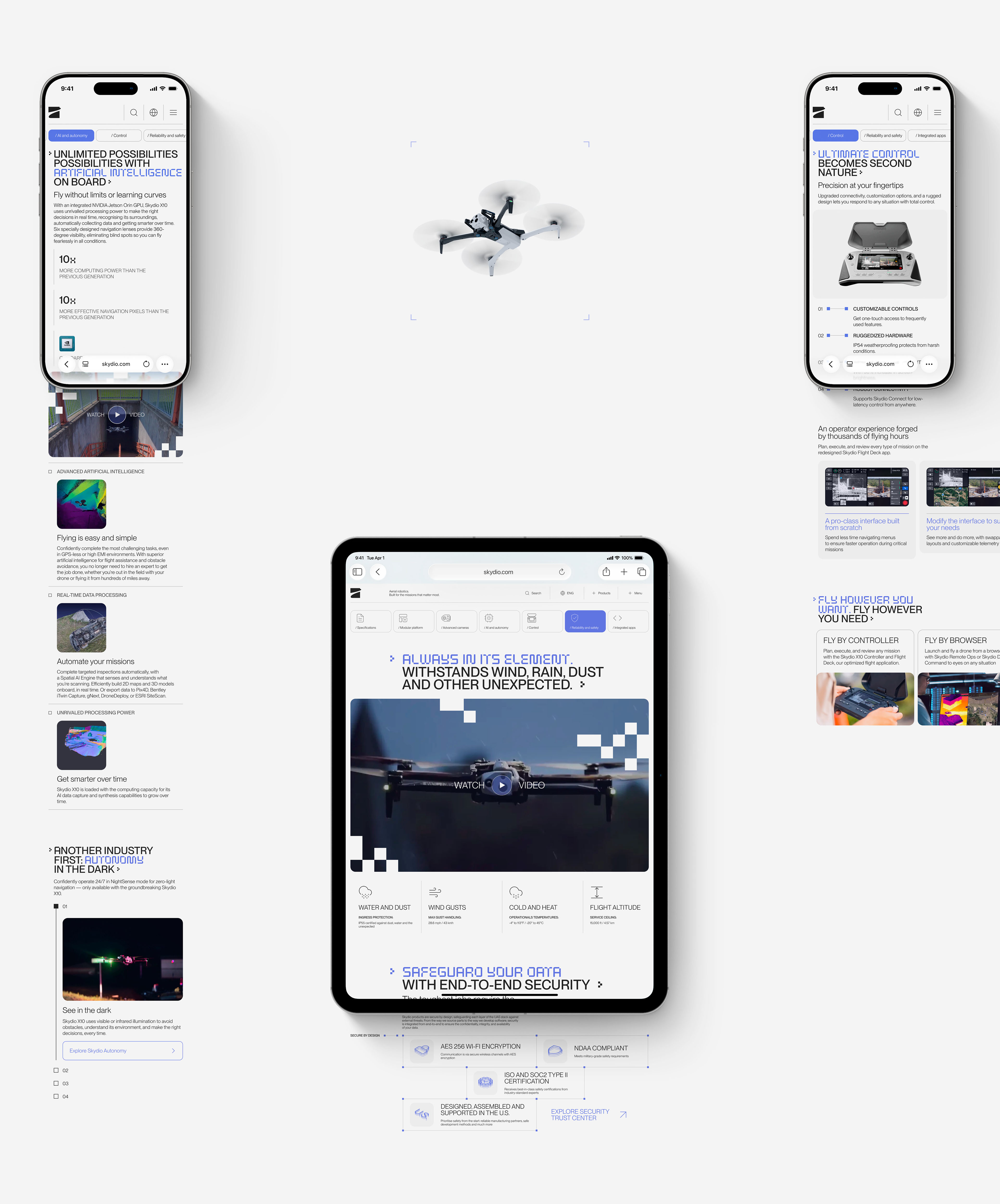 Skydio | Corporate website | Redesign — Изображение №17 — Интерфейсы на Dprofile