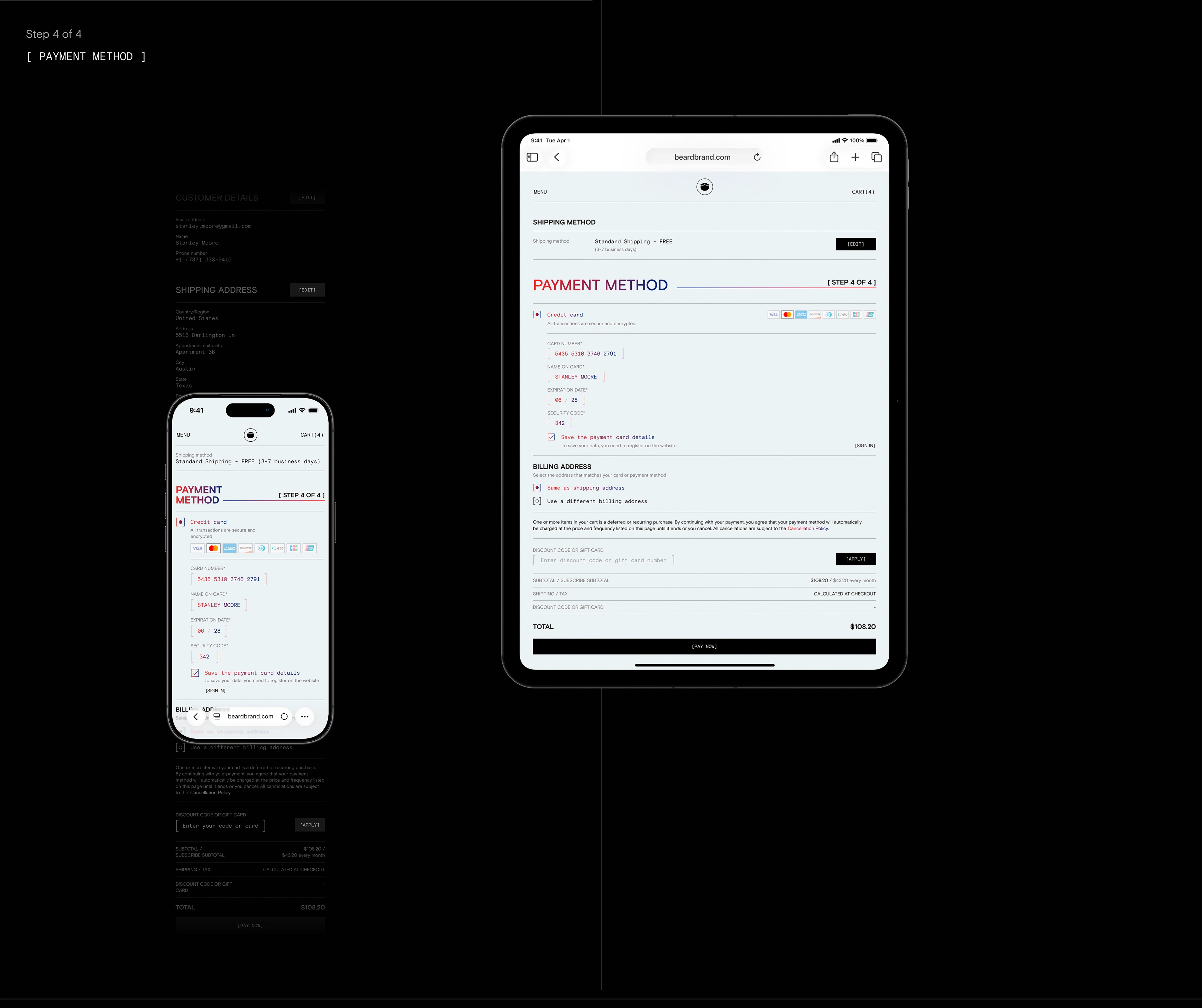 Beardbrand | E-commerce | Redesign — Изображение №20 — Интерфейсы, Брендинг на Dprofile