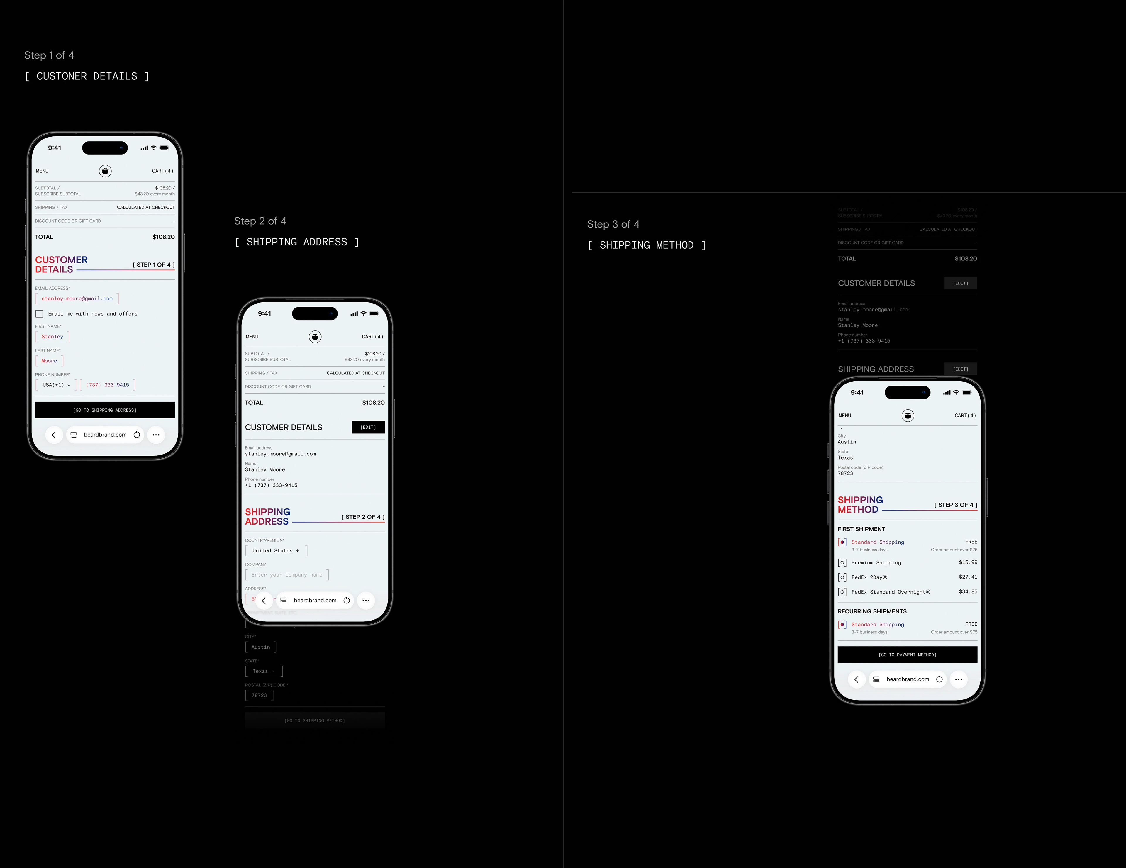 Beardbrand | E-commerce | Redesign — Изображение №19 — Интерфейсы, Брендинг на Dprofile
