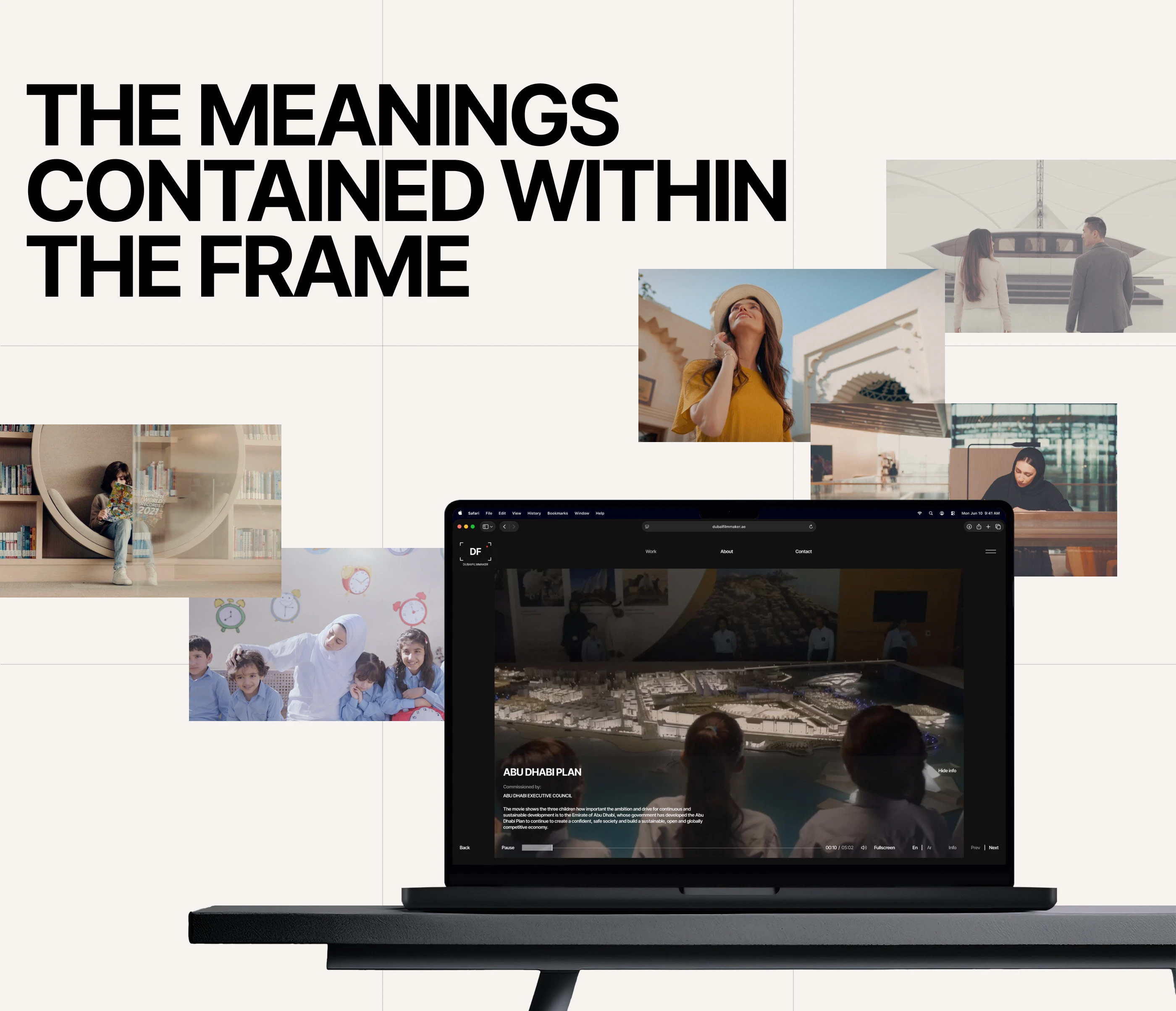 Dubaifilmmaker | Corporate website development — Изображение №5 — Интерфейсы, Анимация на Dprofile