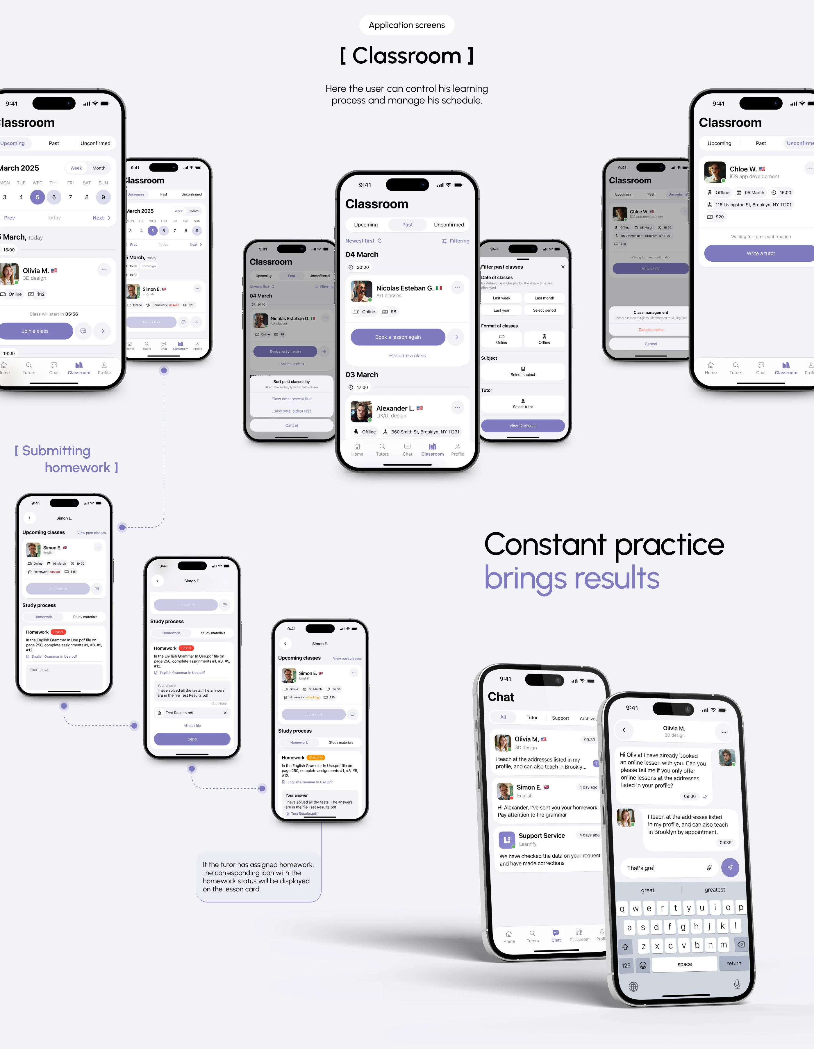 Learnify | Mobile App — Изображение №15 — Интерфейсы на Dprofile