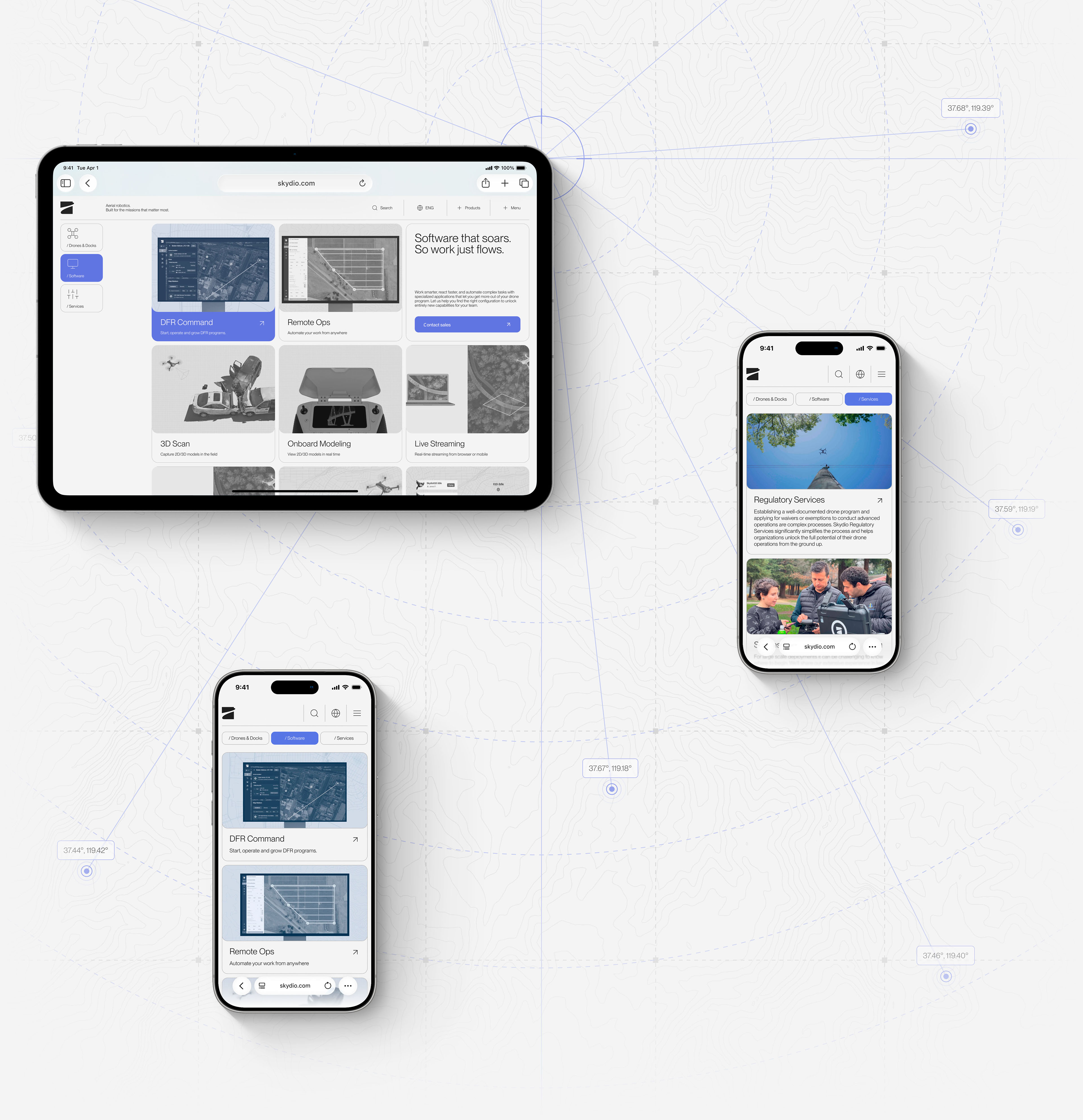 Skydio | Corporate website | Redesign — Изображение №13 — Интерфейсы на Dprofile