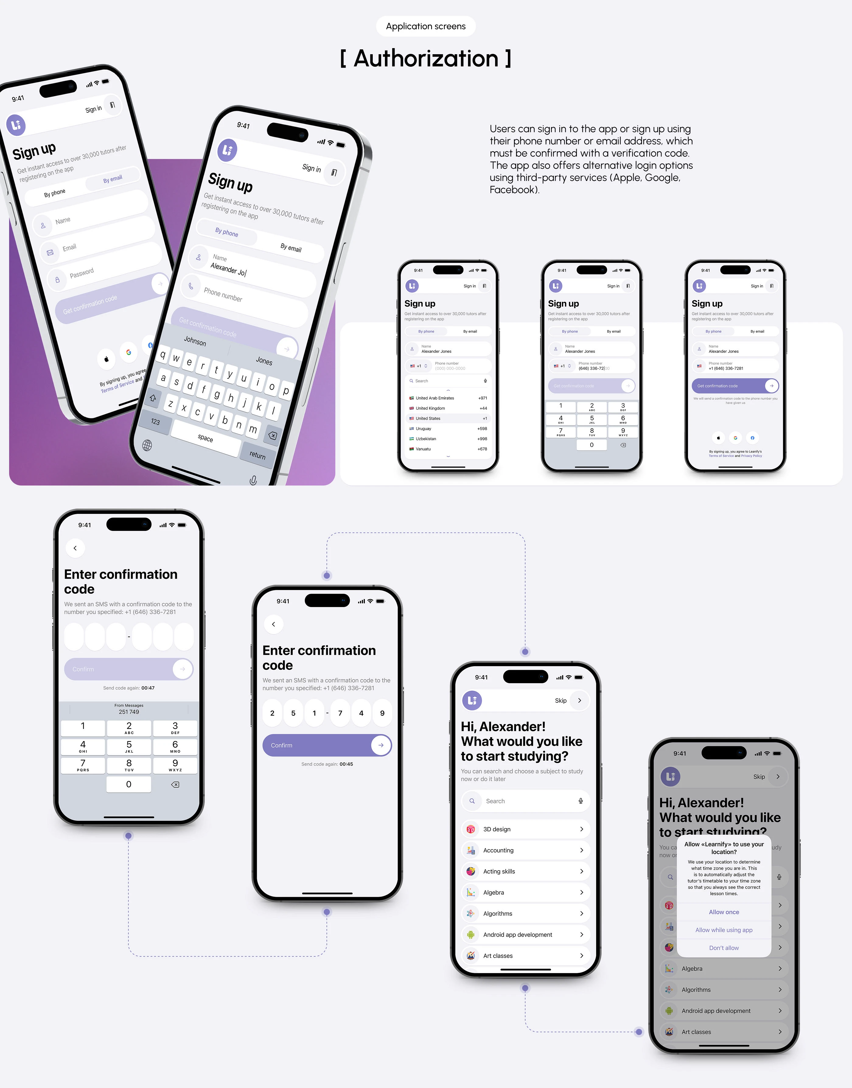 Learnify | Mobile App — Изображение №6 — Интерфейсы на Dprofile