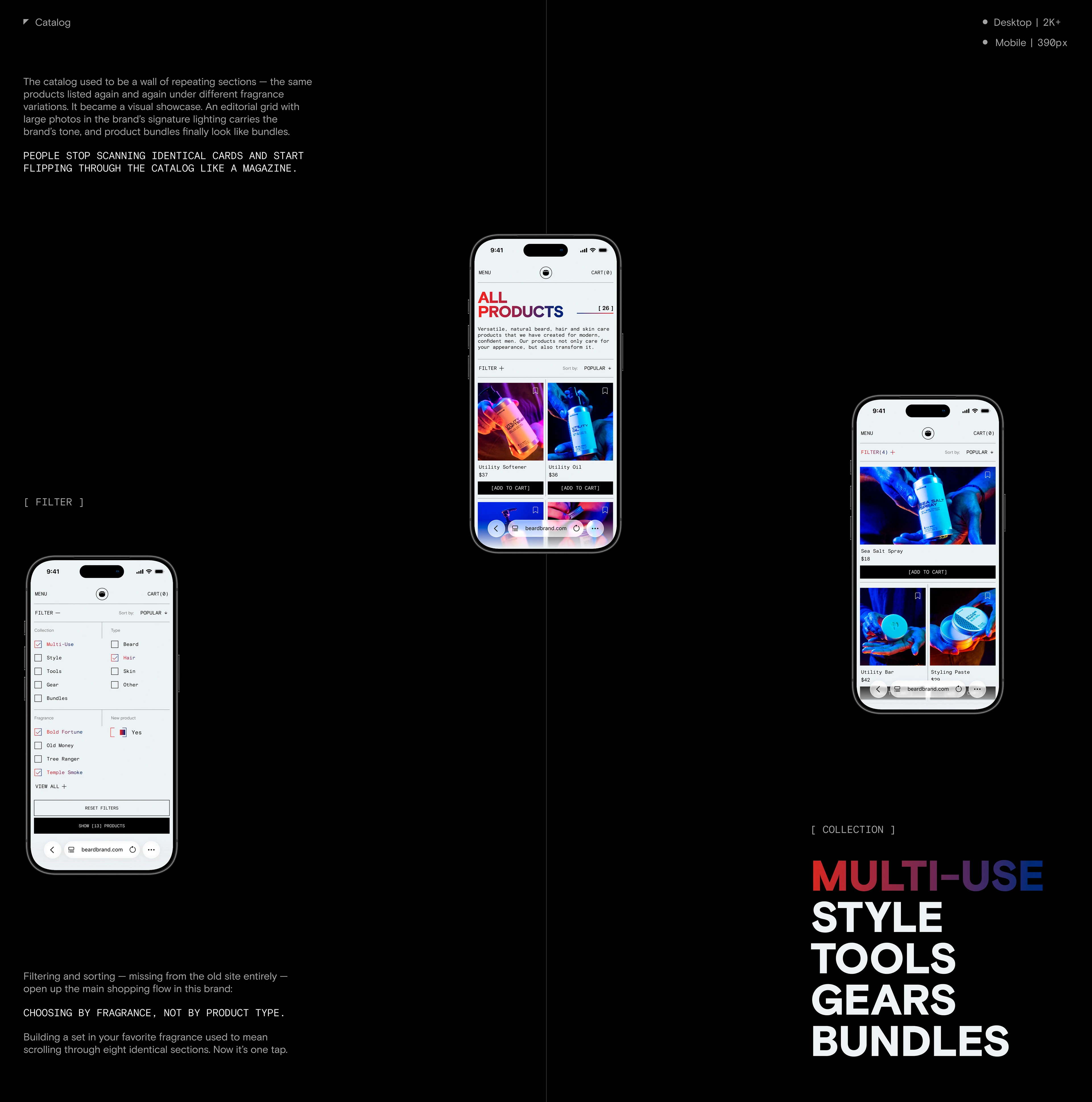 Beardbrand | E-commerce | Redesign — Изображение №10 — Интерфейсы, Брендинг на Dprofile
