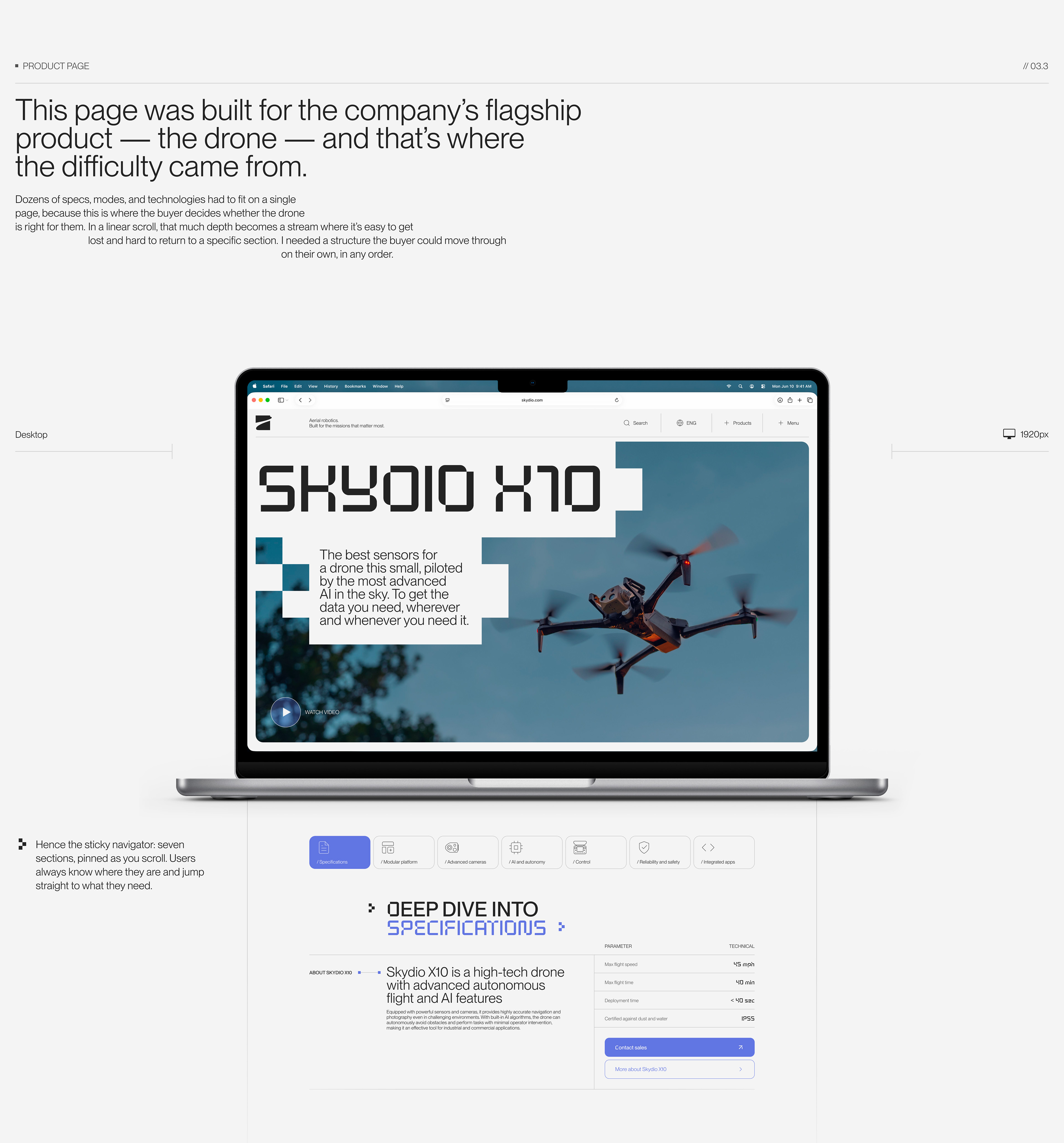 Skydio | Corporate website | Redesign — Изображение №14 — Интерфейсы на Dprofile