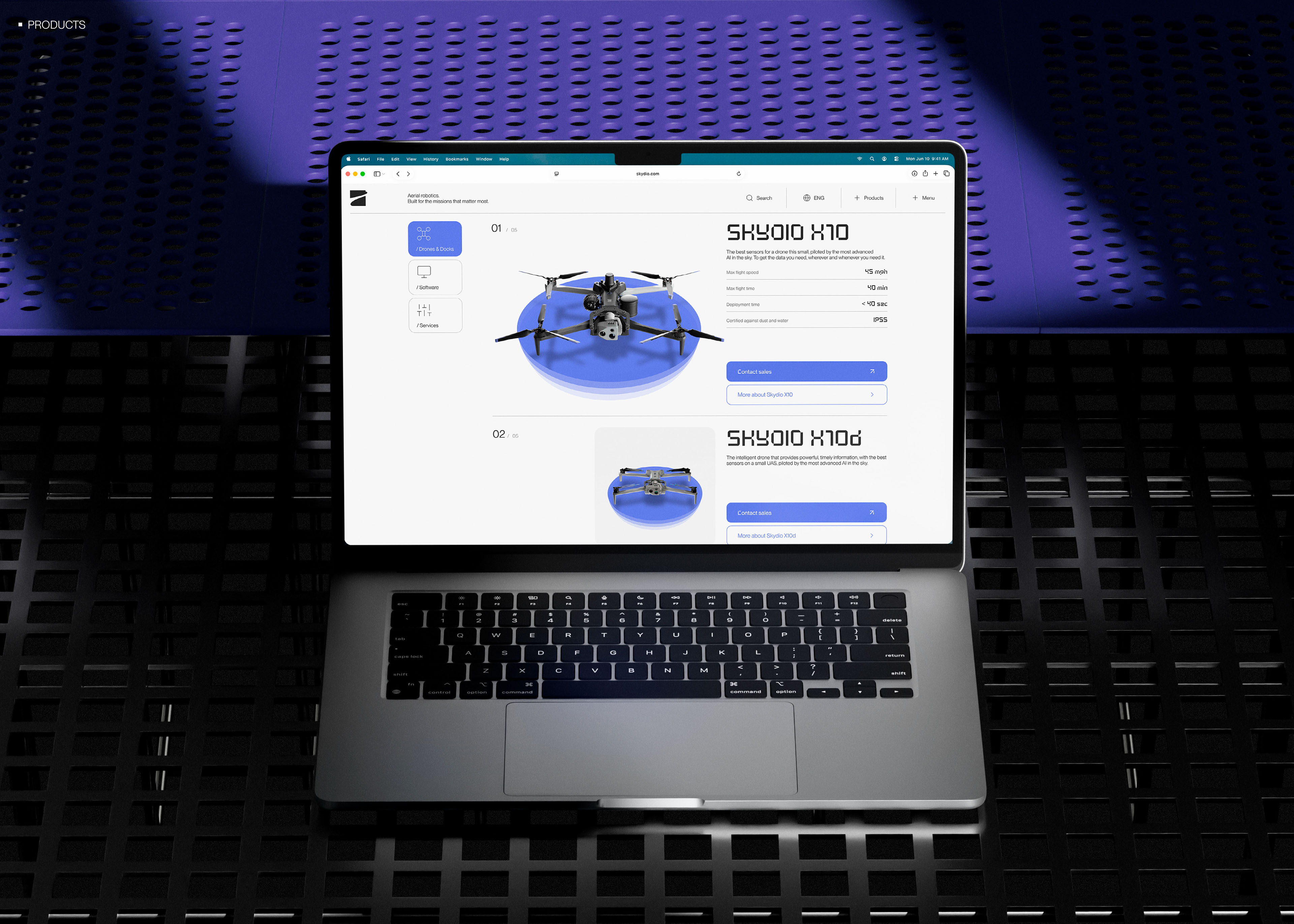 Skydio | Corporate website | Redesign — Изображение №11 — Интерфейсы на Dprofile