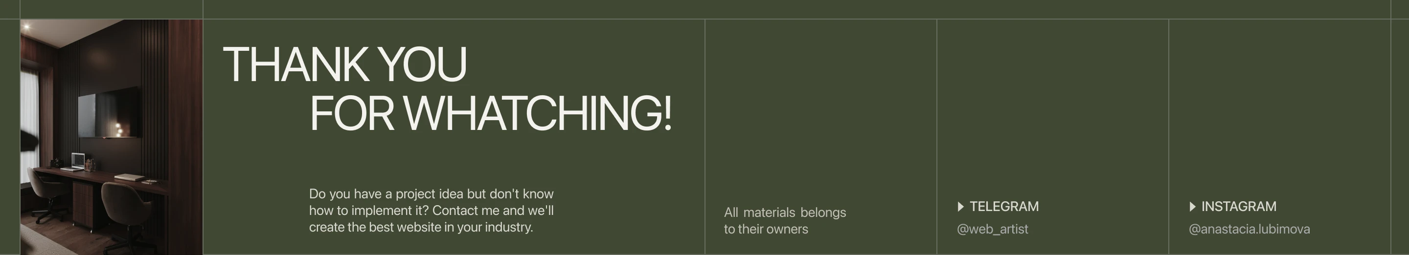 Interior & Architectural Design Studio | Landing page — Изображение №11 — Интерфейсы, Анимация на Dprofile