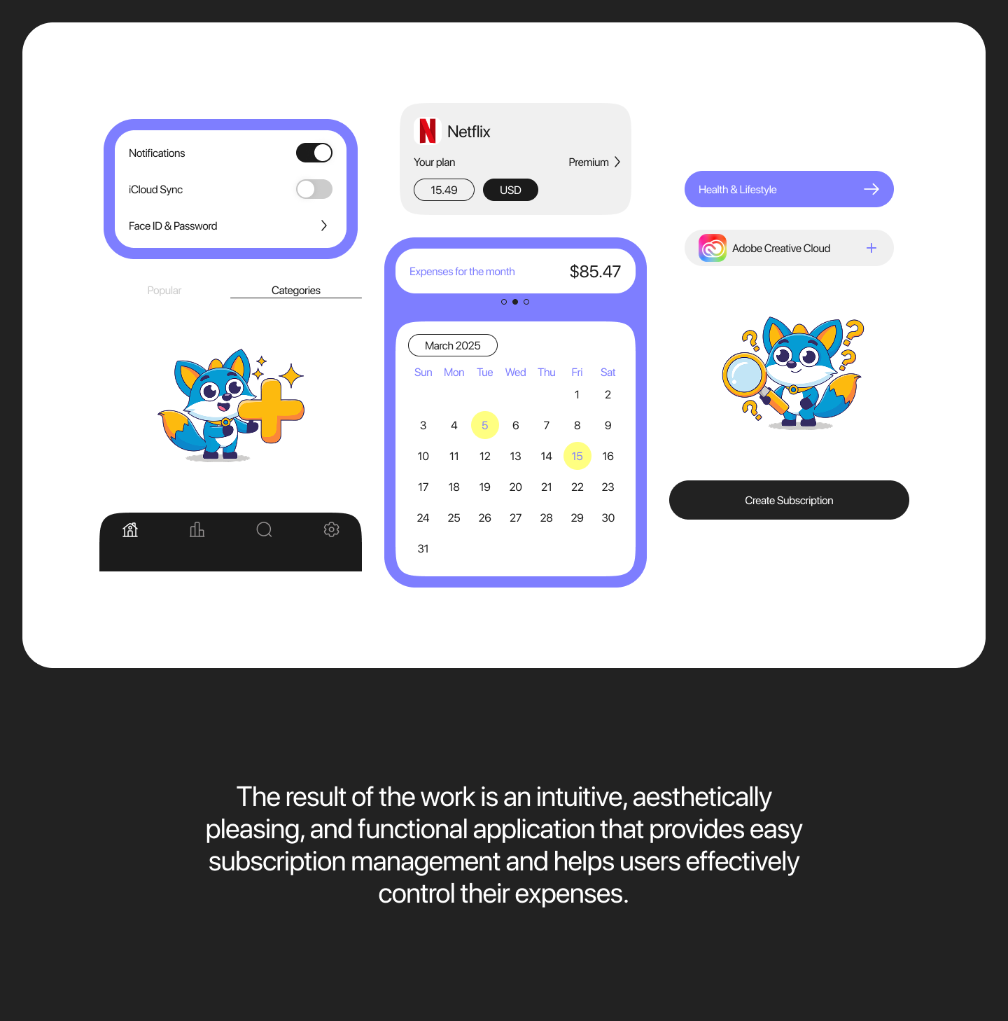 Приложение SubScout | UX / UI — Изображение №16 — Интерфейсы на Dprofile