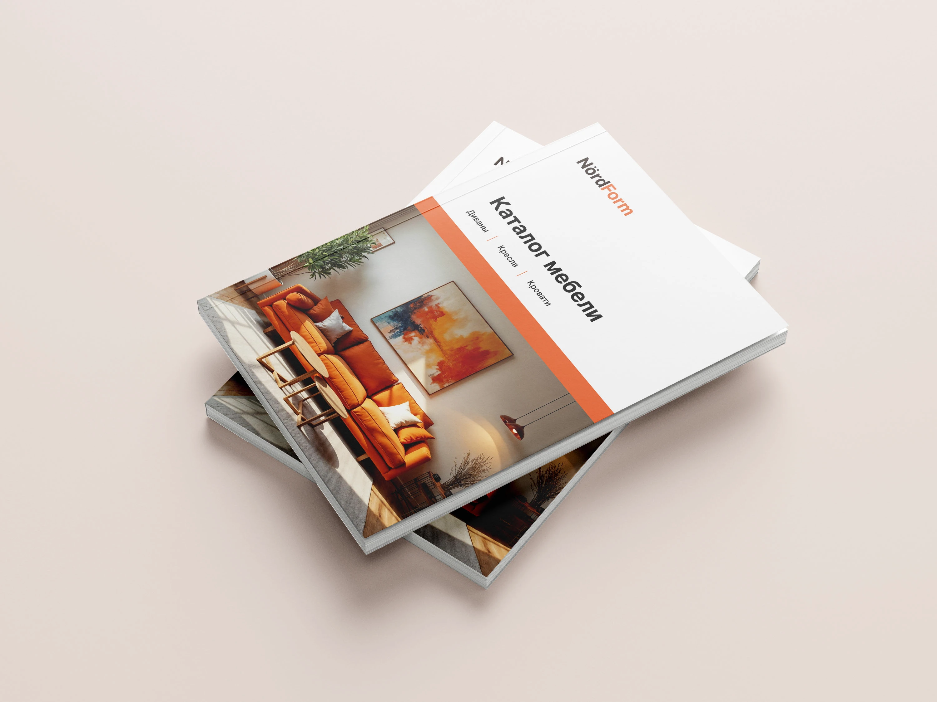 Каталог и полиграфия для бренда мебели — Изображение №1 — Брендинг, Графика на Dprofile