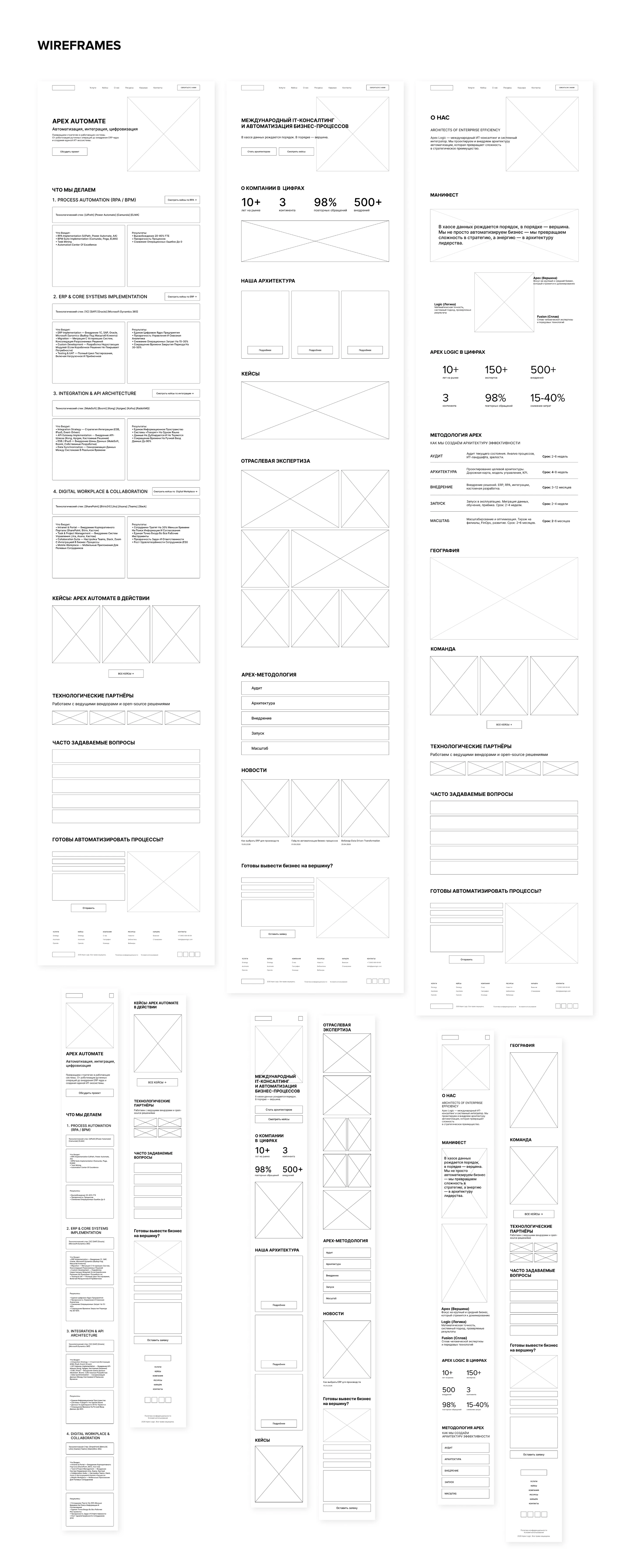 Apex Logic|Айдентика бренда, B2B-платформа и UX/UI Design — Изображение №5 — Интерфейсы, Брендинг на Dprofile