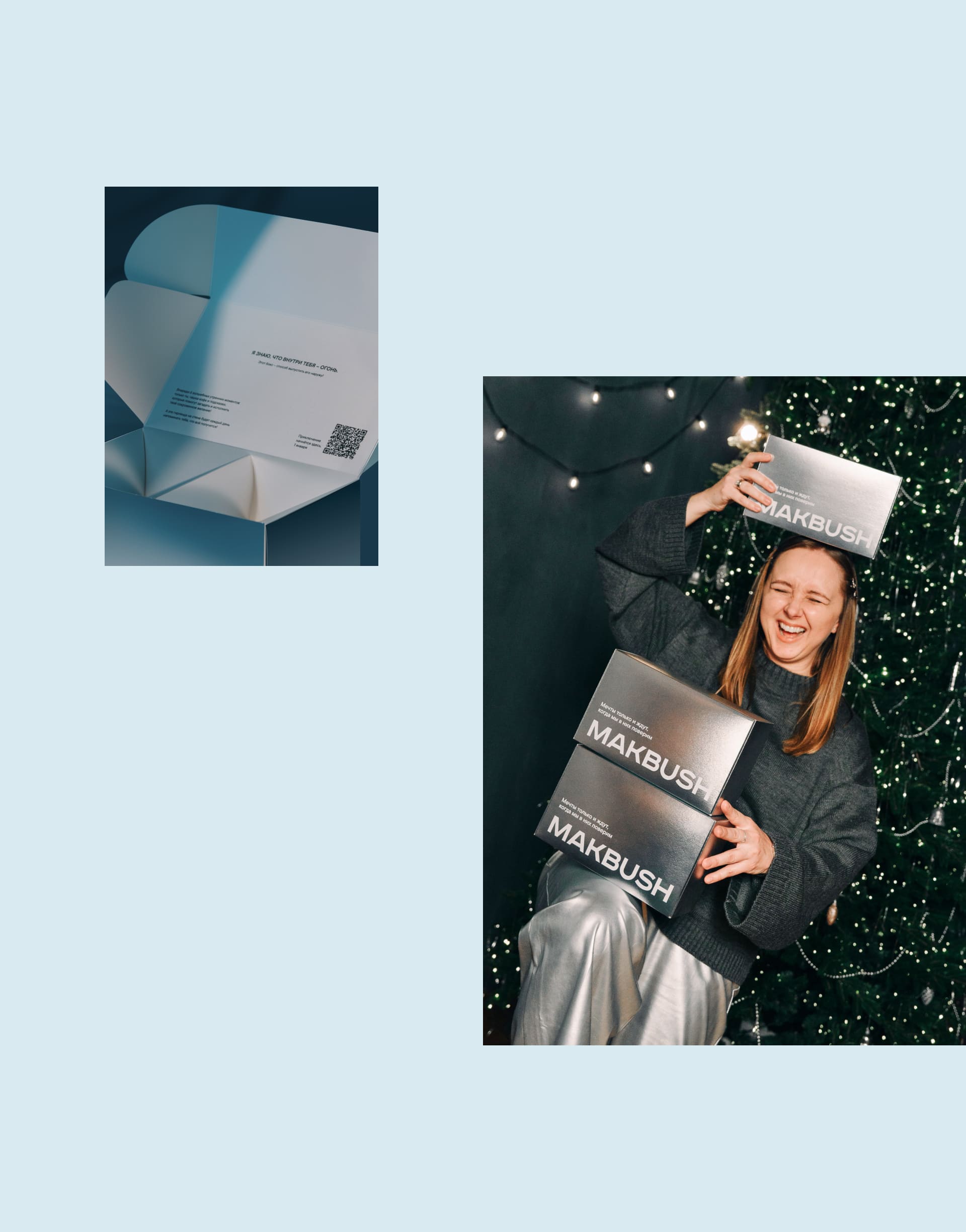 MAKBUSH | Новогодний бокс — Изображение №18 — Брендинг, Графика на Dprofile