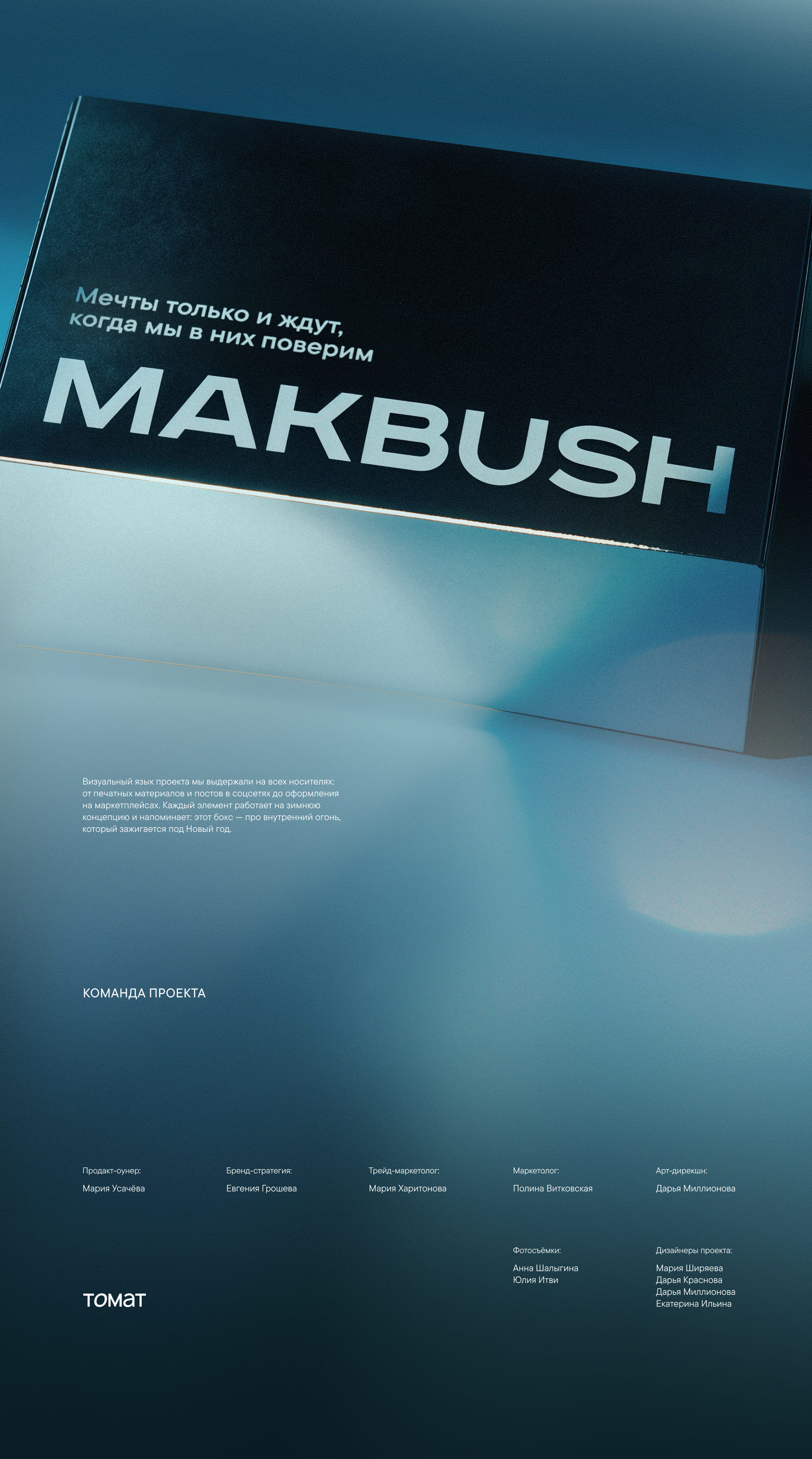 MAKBUSH | Новогодний бокс — Изображение №19 — Брендинг, Графика на Dprofile
