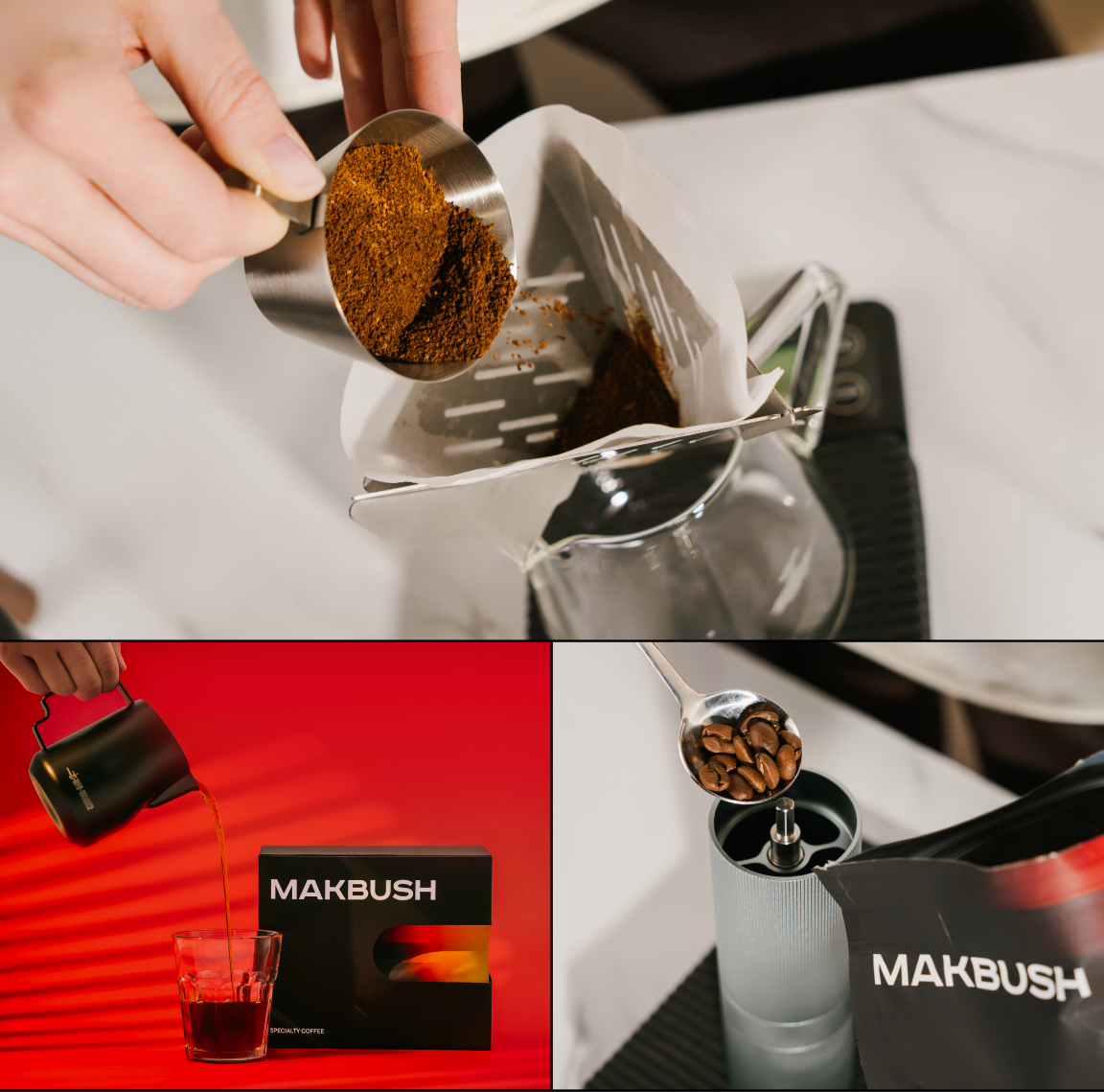 MAKBUSH Specialty coffee — Изображение №6 — Брендинг, Графика на Dprofile