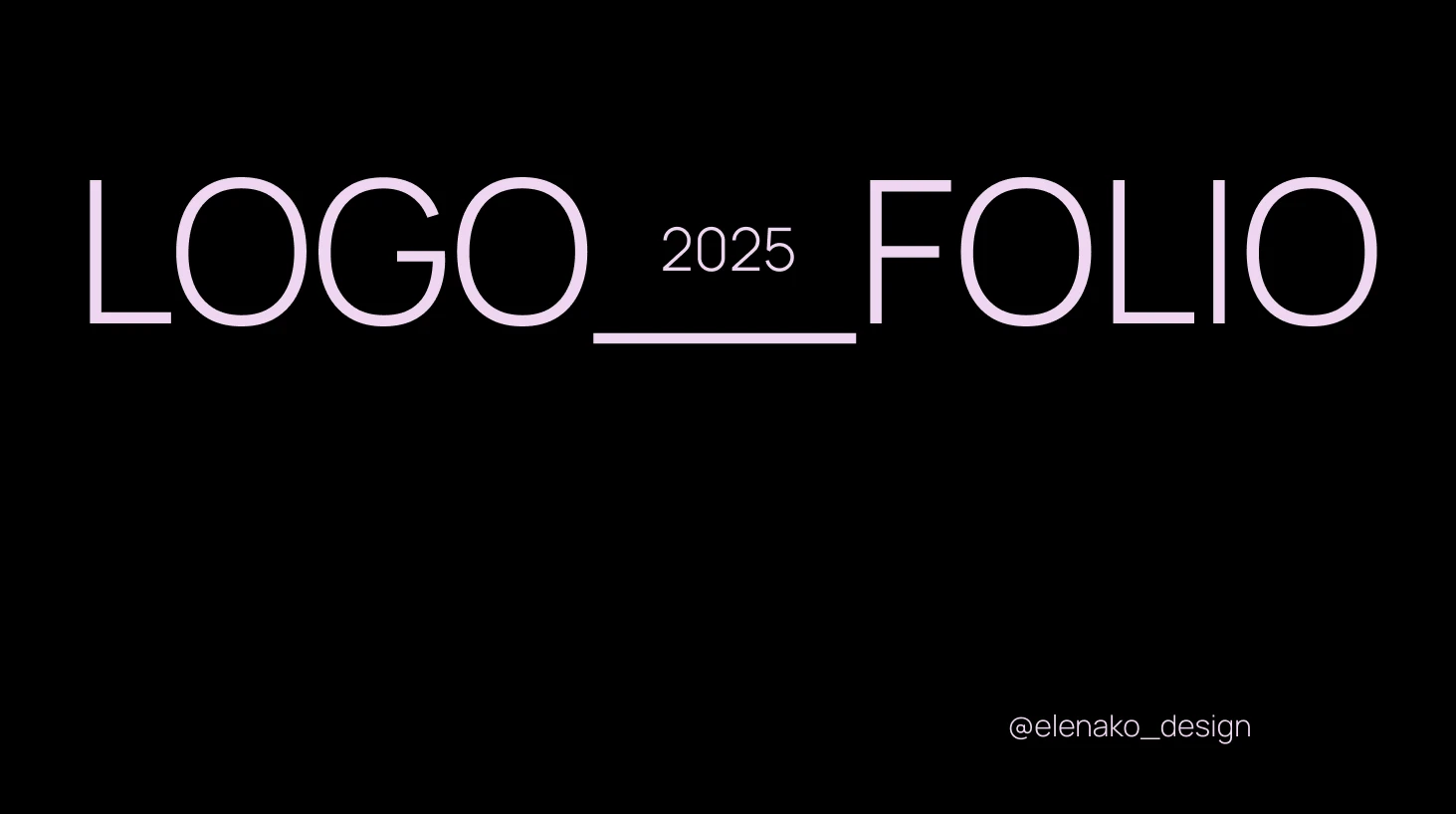 Логофолио '25 — Изображение №1 — Брендинг на Dprofile