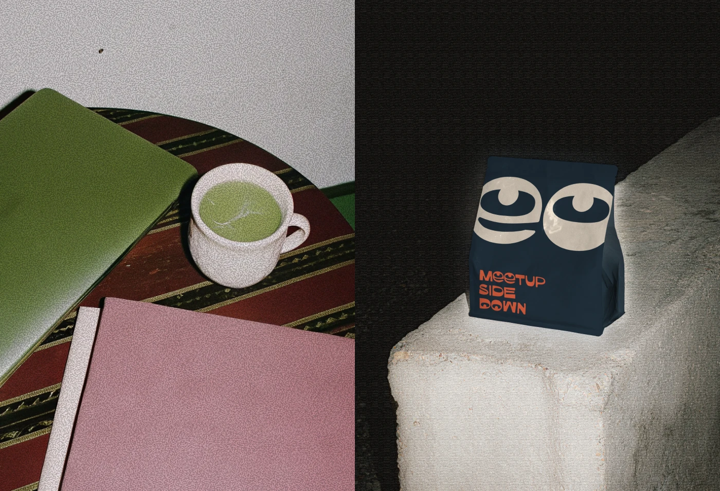 MEETUP SIDE DOWN | LOGO DESIGN — Изображение №3 — Брендинг на Dprofile