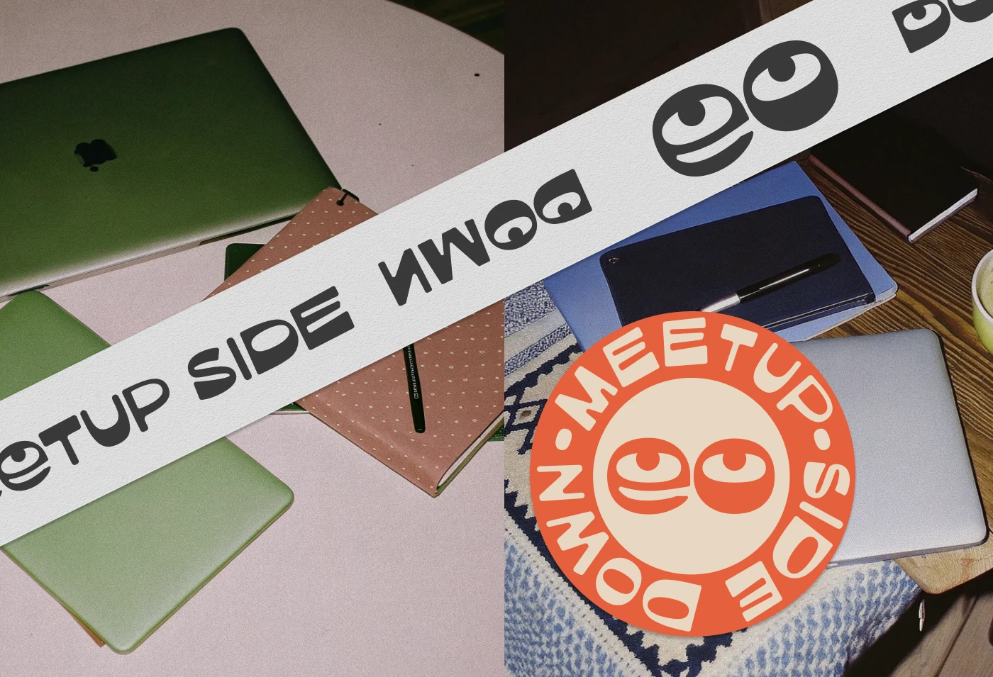 MEETUP SIDE DOWN | LOGO DESIGN — Изображение №6 — Брендинг на Dprofile