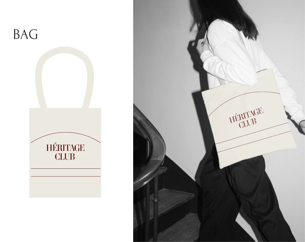 Heritage club | identity | фирменный стиль — Изображение №7 — Брендинг на Dprofile