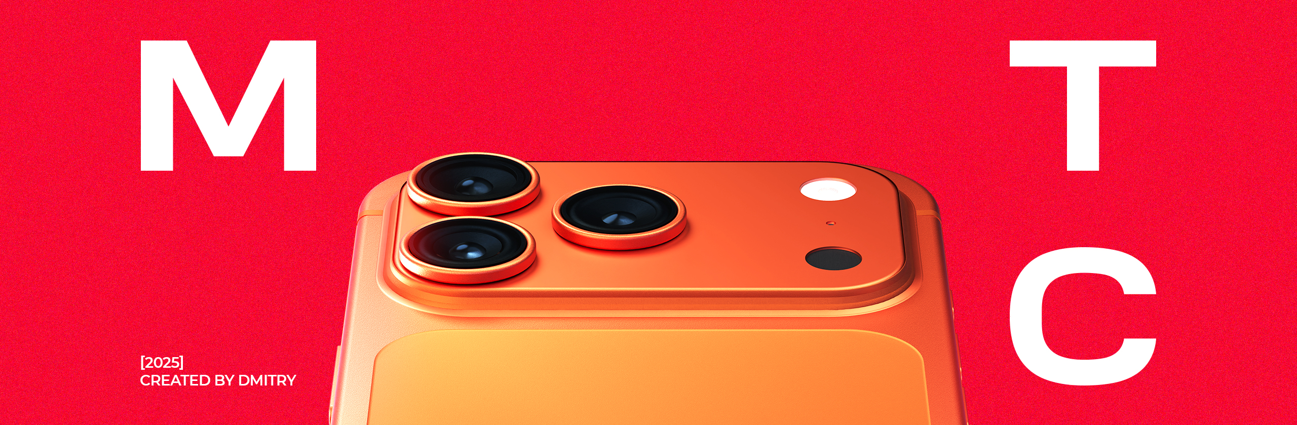 MTC | IPhone 17 PRO | 3D Branding — Изображение №1 — Брендинг, 3D на Dprofile