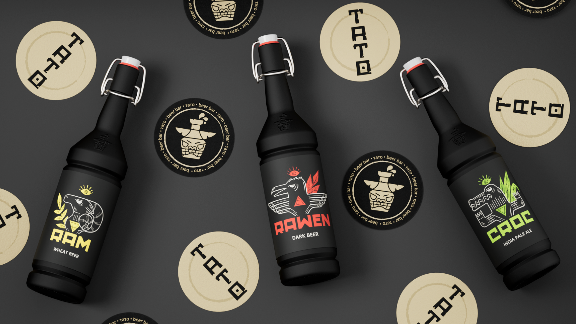 Тато Бар | Айдентика, упаковка, 3D визуализация — Изображение №16 — Брендинг, 3D на Dprofile