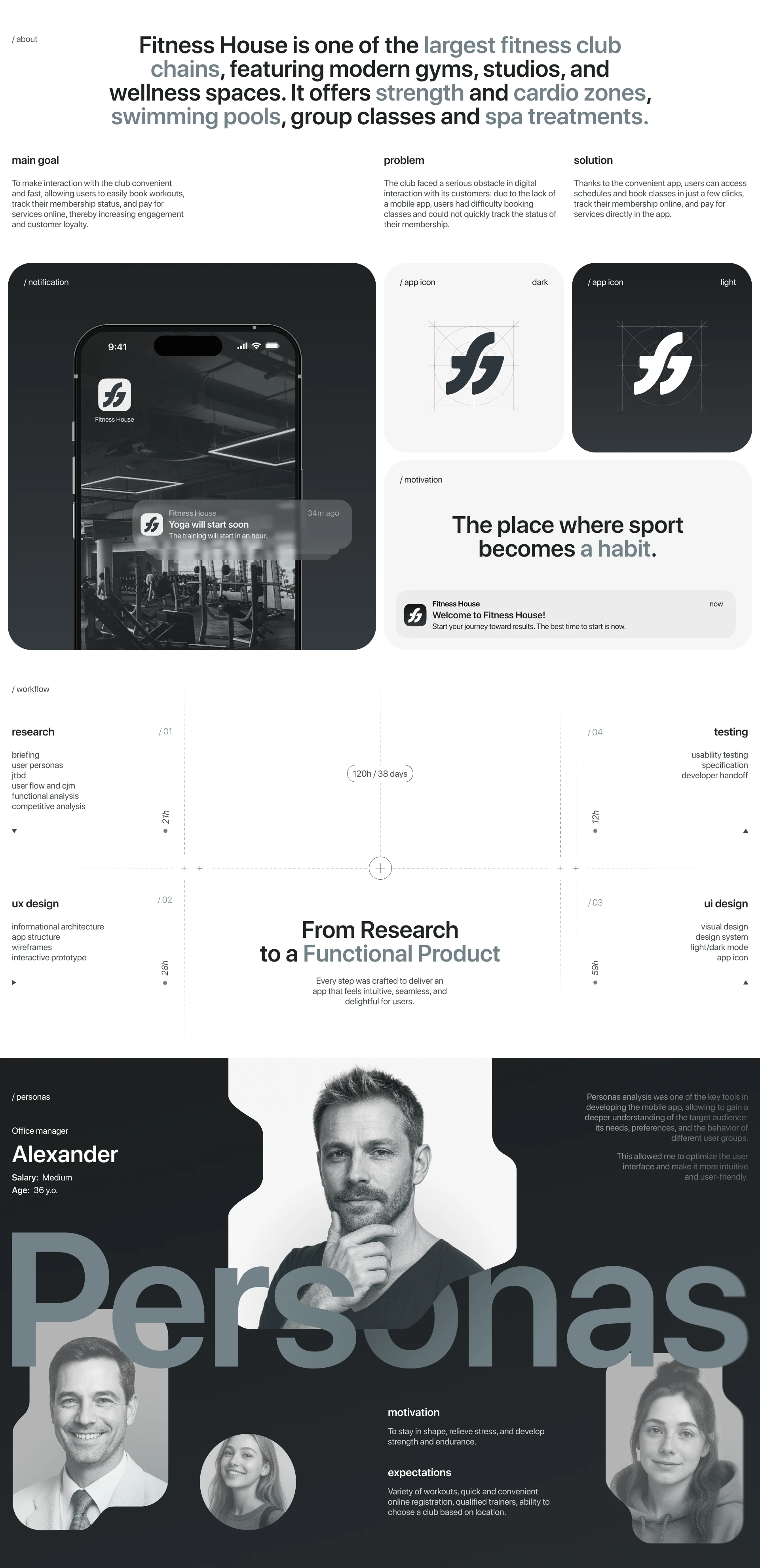 FITNESS HOUSE | Mobile App — Изображение №2 — Интерфейсы на Dprofile