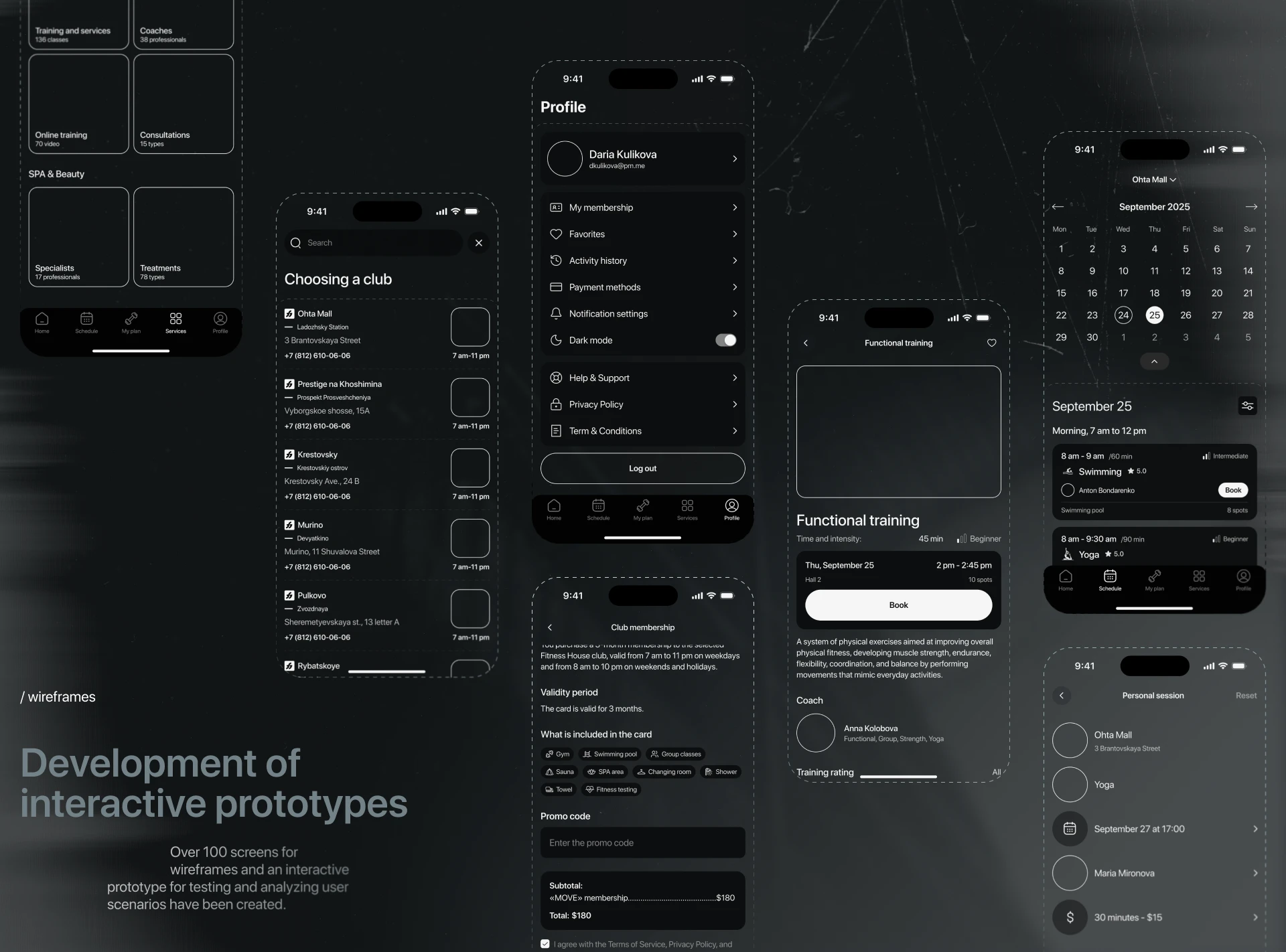 FITNESS HOUSE | Mobile App — Изображение №8 — Интерфейсы на Dprofile