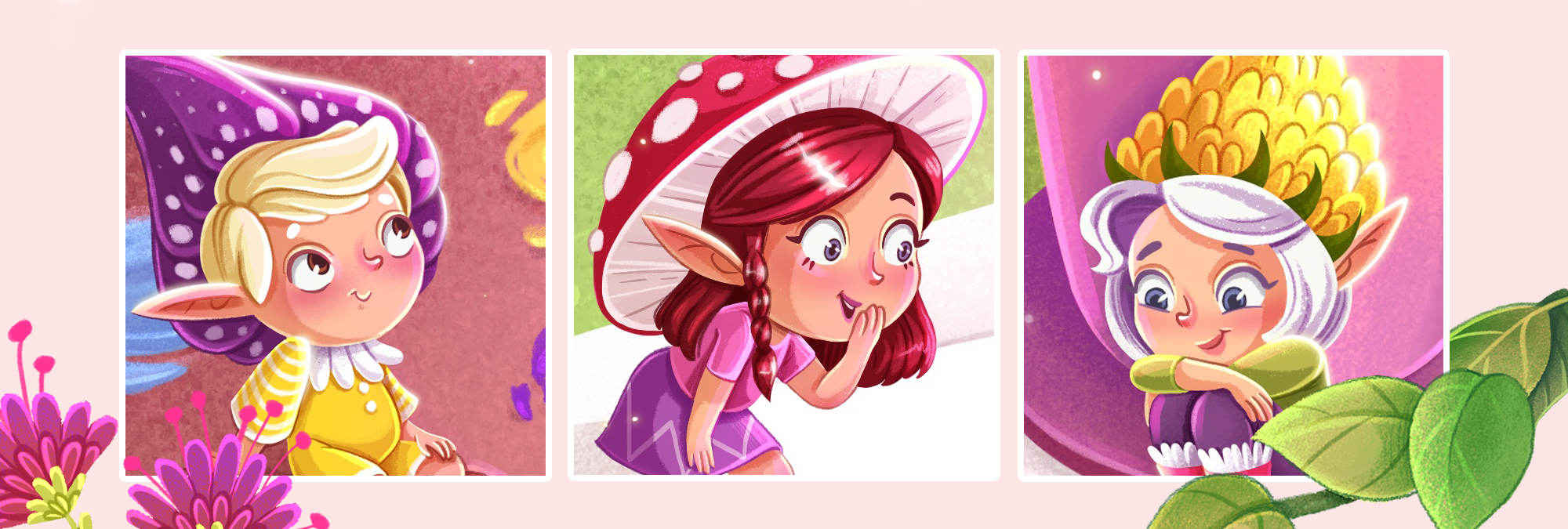 Серия иллюстраций с эльфами — Изображение №6 — Иллюстрация на Dprofile