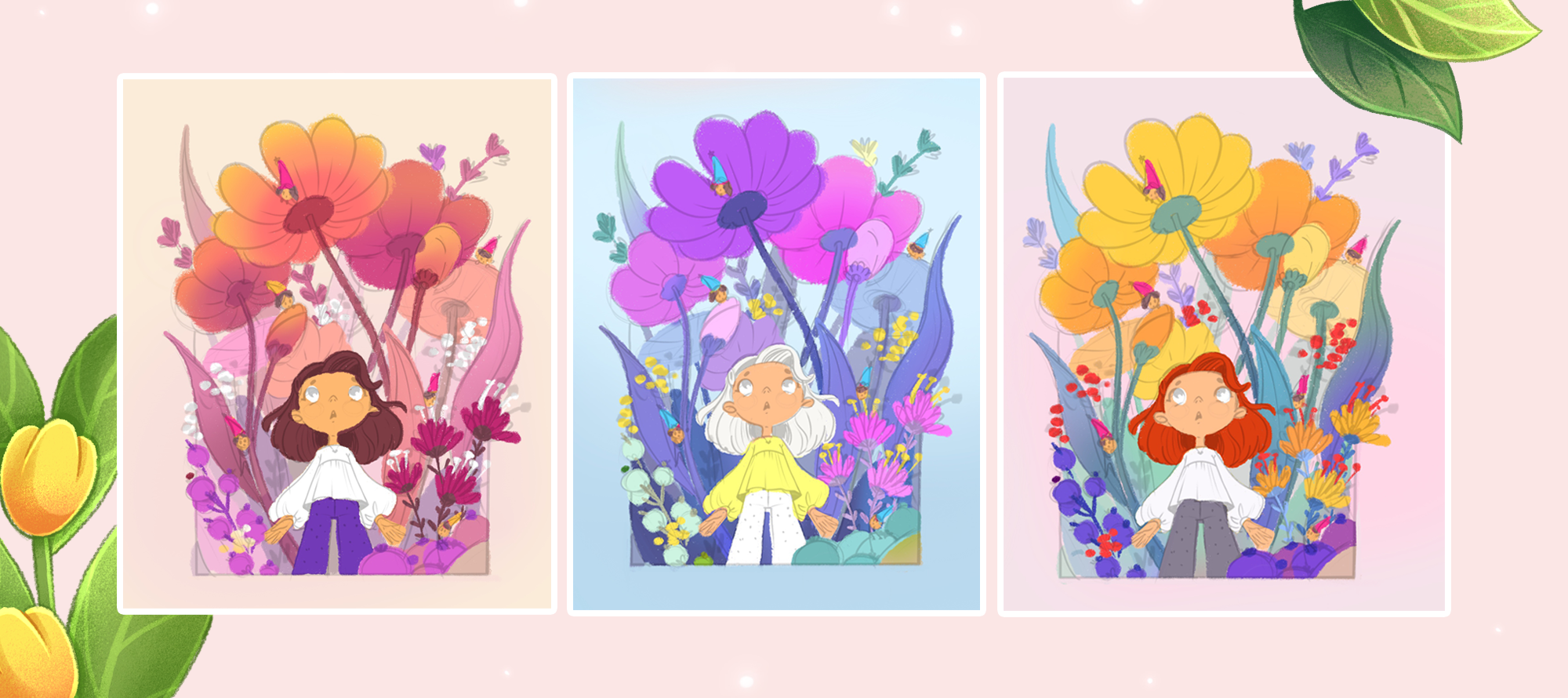 Серия иллюстраций с эльфами — Изображение №4 — Иллюстрация на Dprofile