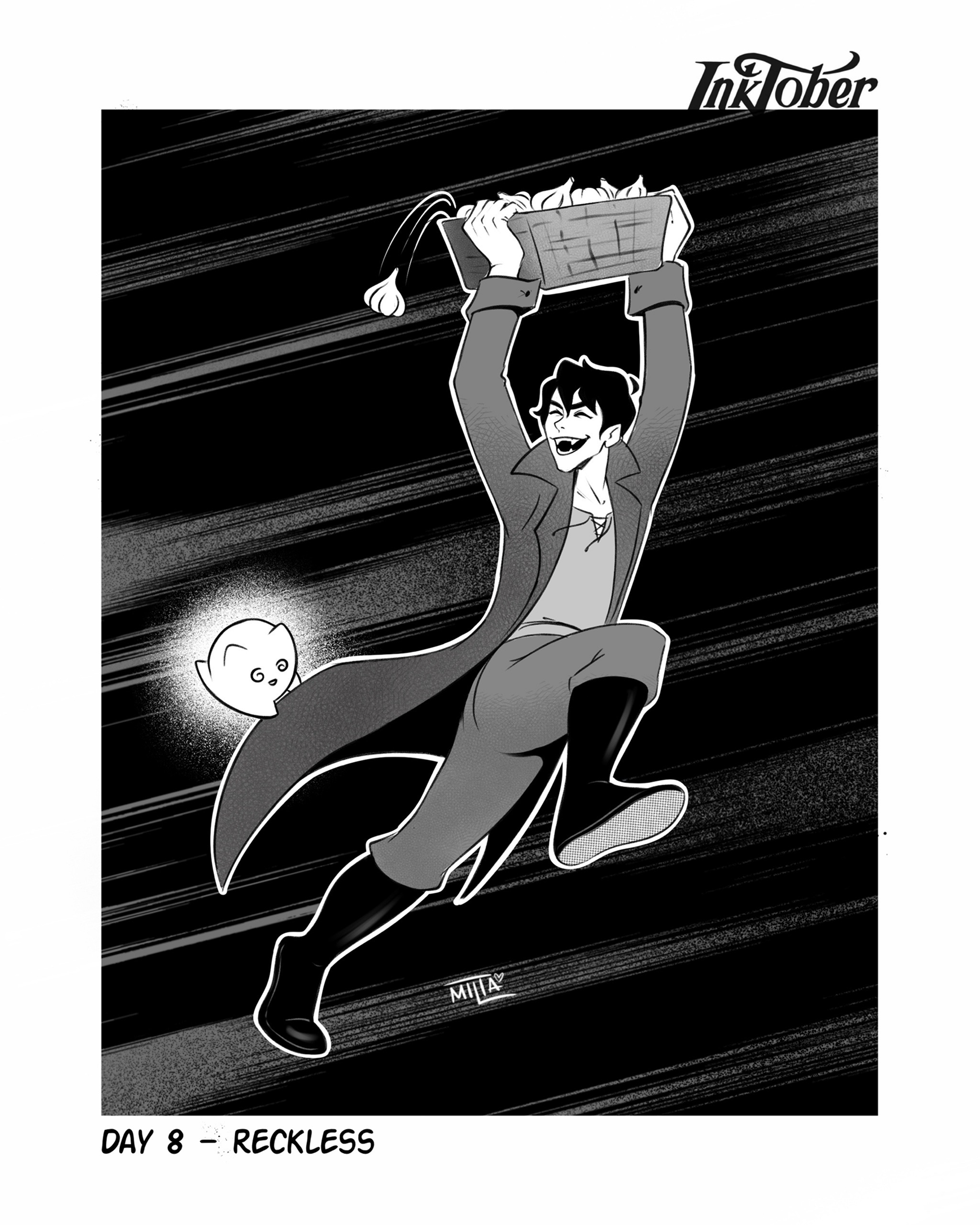 Inktober 2025 — Изображение №7 — Иллюстрация, Графика на Dprofile