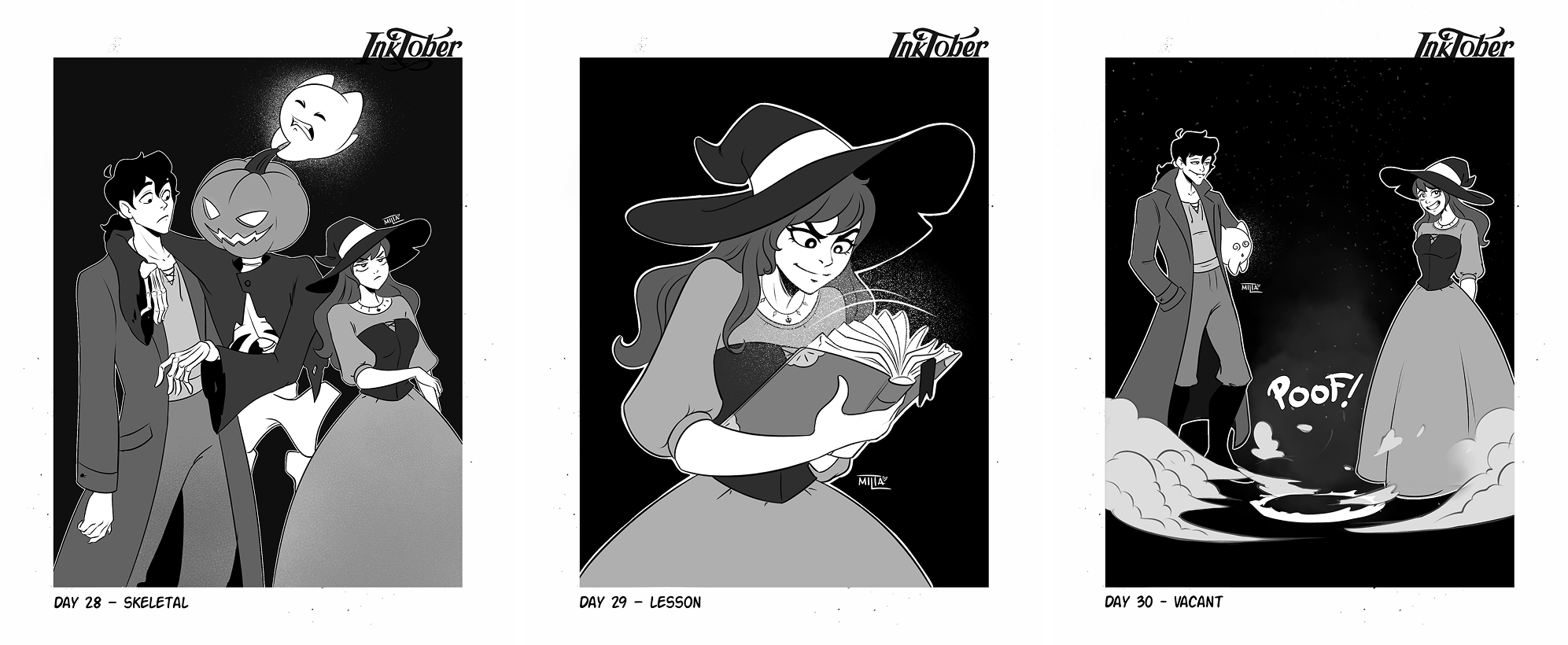 Inktober 2025 — Изображение №18 — Иллюстрация, Графика на Dprofile