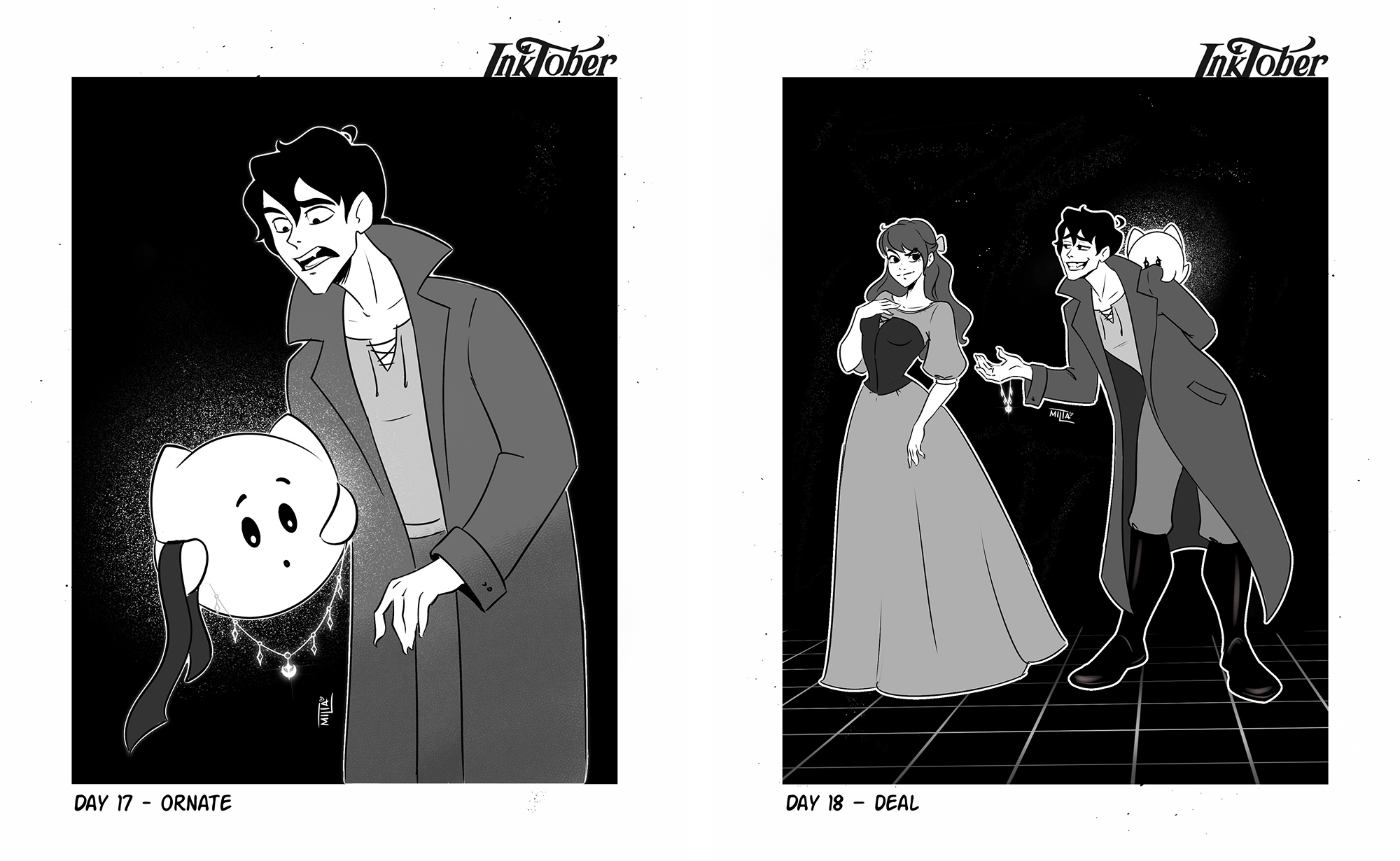 Inktober 2025 — Изображение №12 — Иллюстрация, Графика на Dprofile