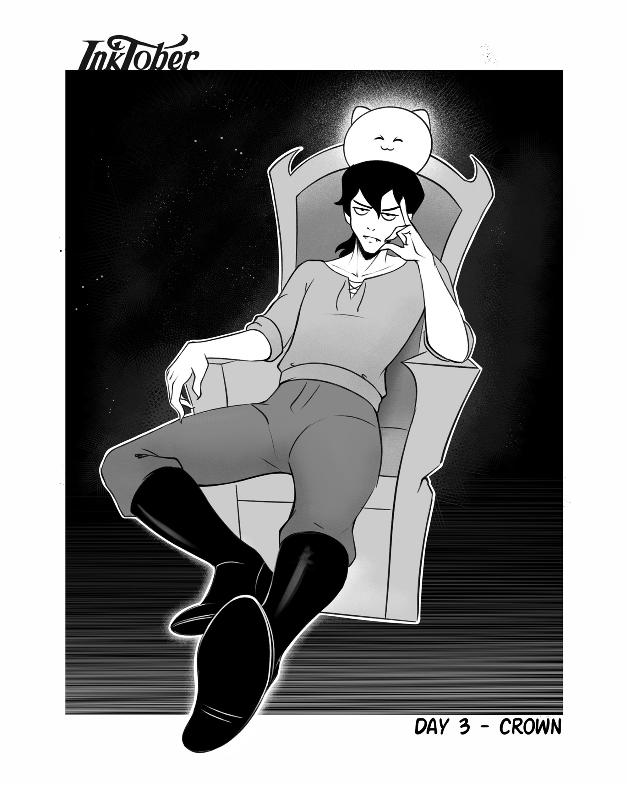 Inktober 2025 — Изображение №4 — Иллюстрация, Графика на Dprofile