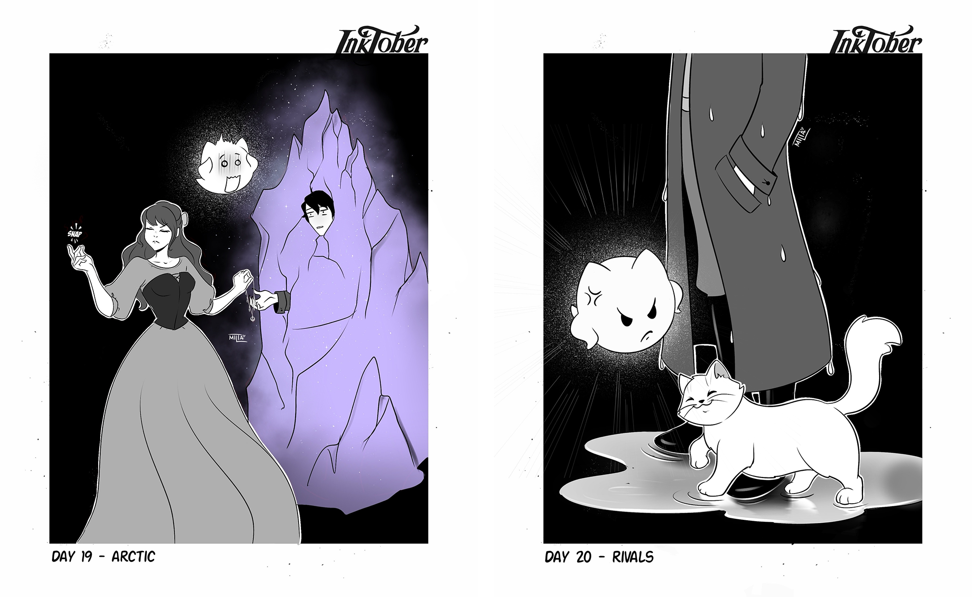 Inktober 2025 — Изображение №13 — Иллюстрация, Графика на Dprofile