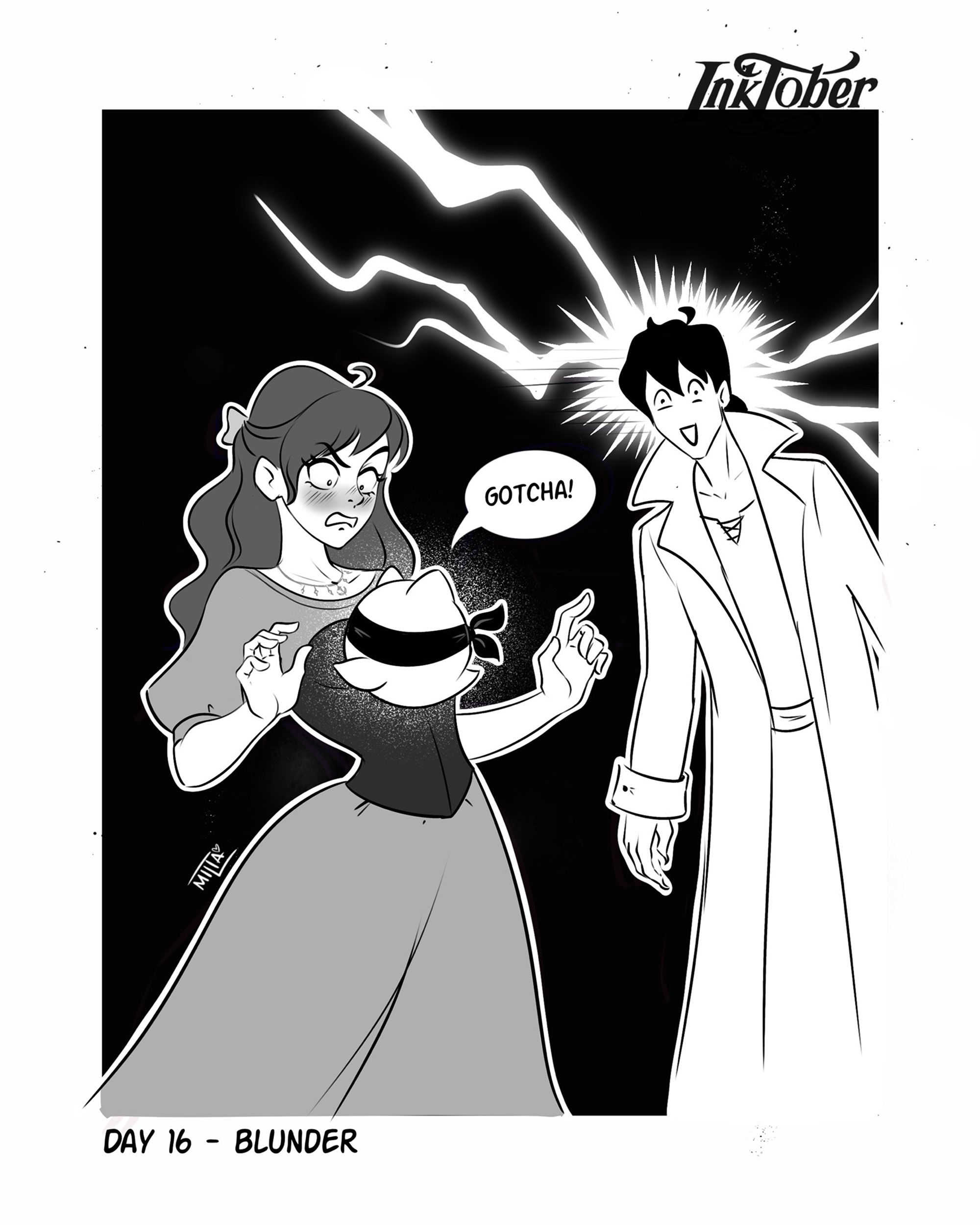 Inktober 2025 — Изображение №11 — Иллюстрация, Графика на Dprofile