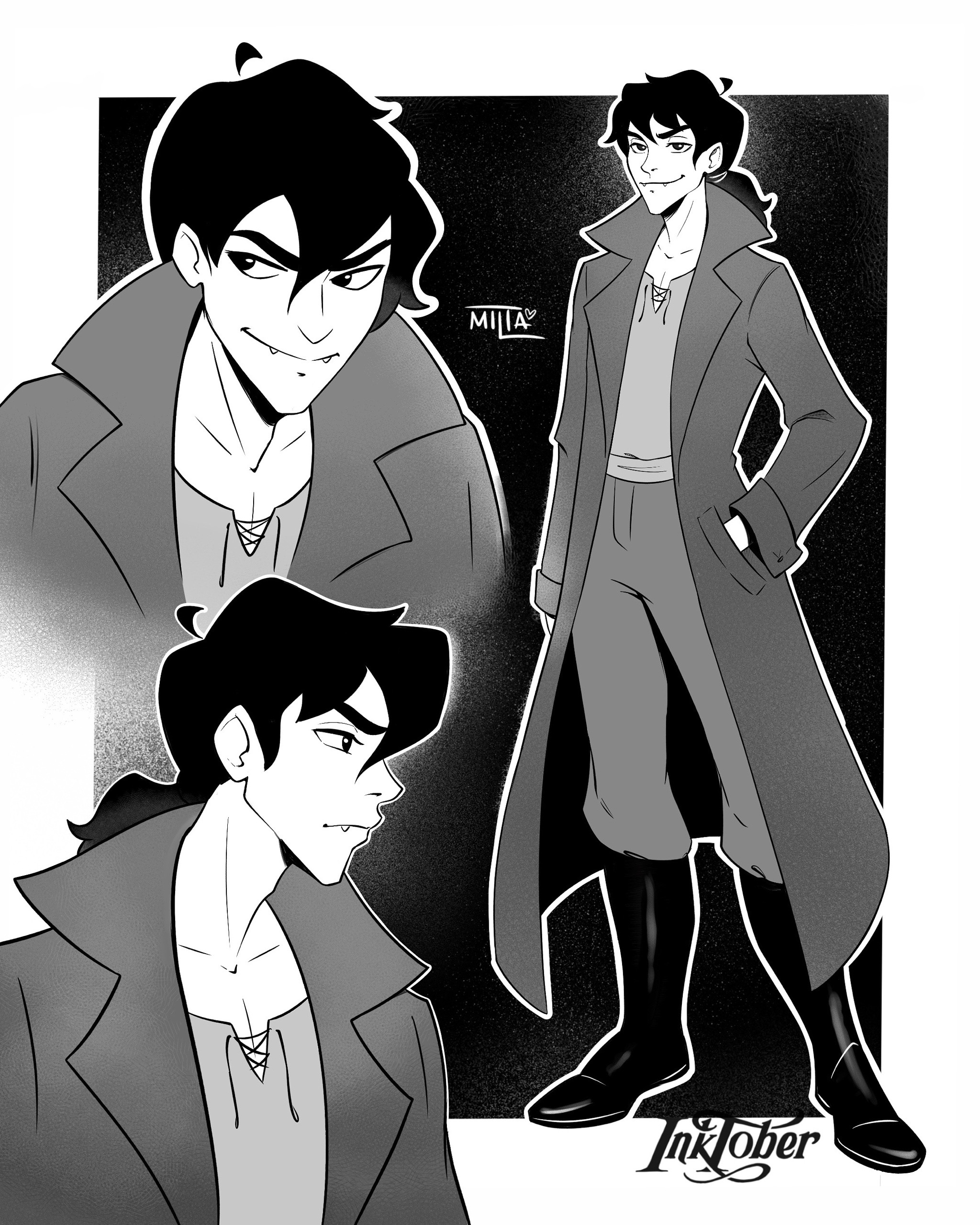 Inktober 2025 — Изображение №2 — Иллюстрация, Графика на Dprofile