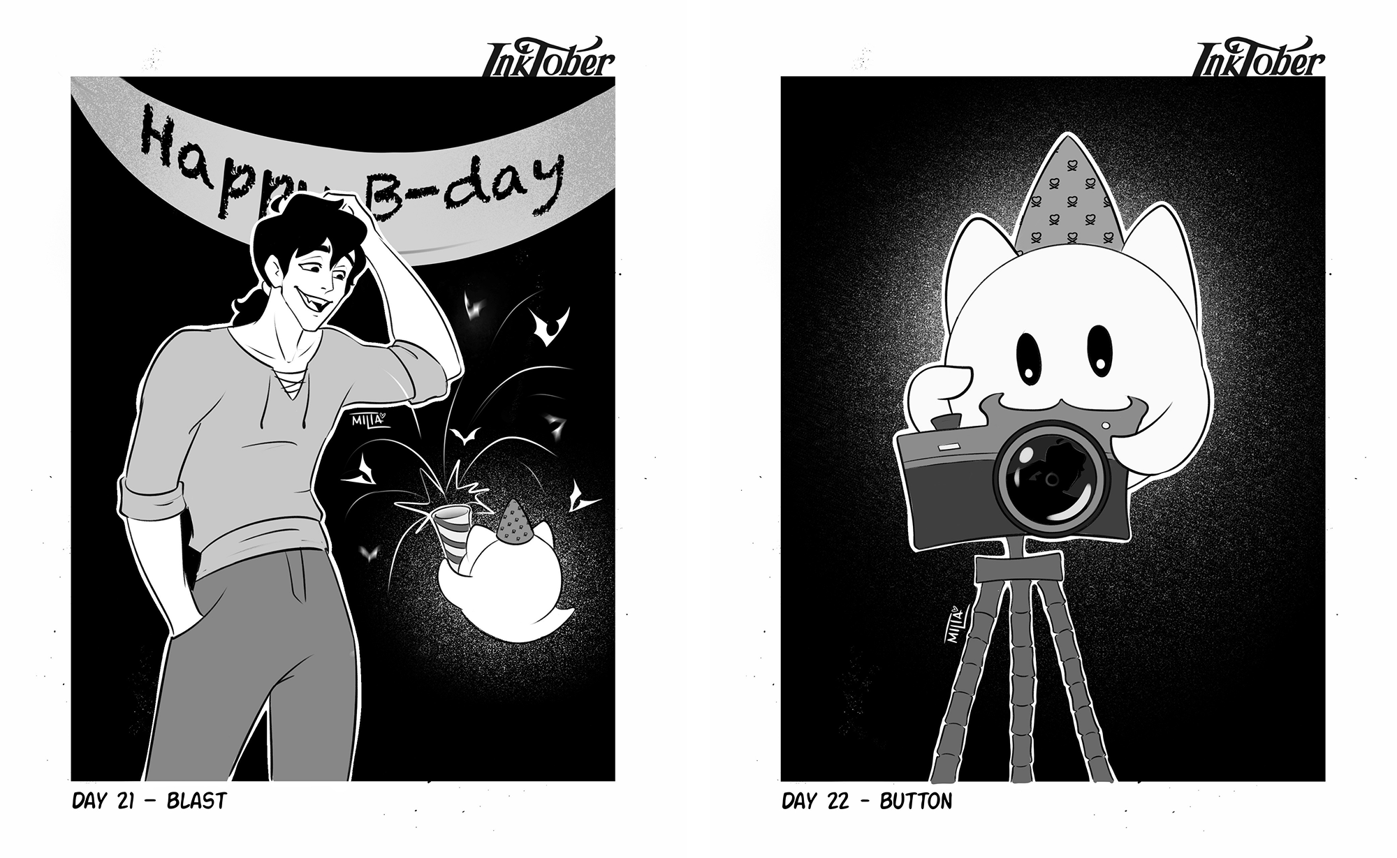 Inktober 2025 — Изображение №14 — Иллюстрация, Графика на Dprofile