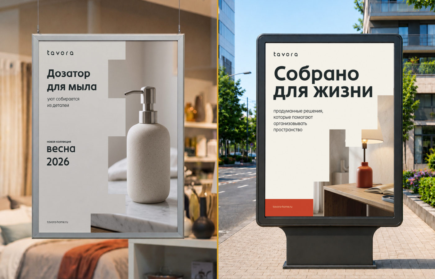 Айдентика для бренда товаров для дома Tavora — Изображение №13 — Брендинг на Dprofile