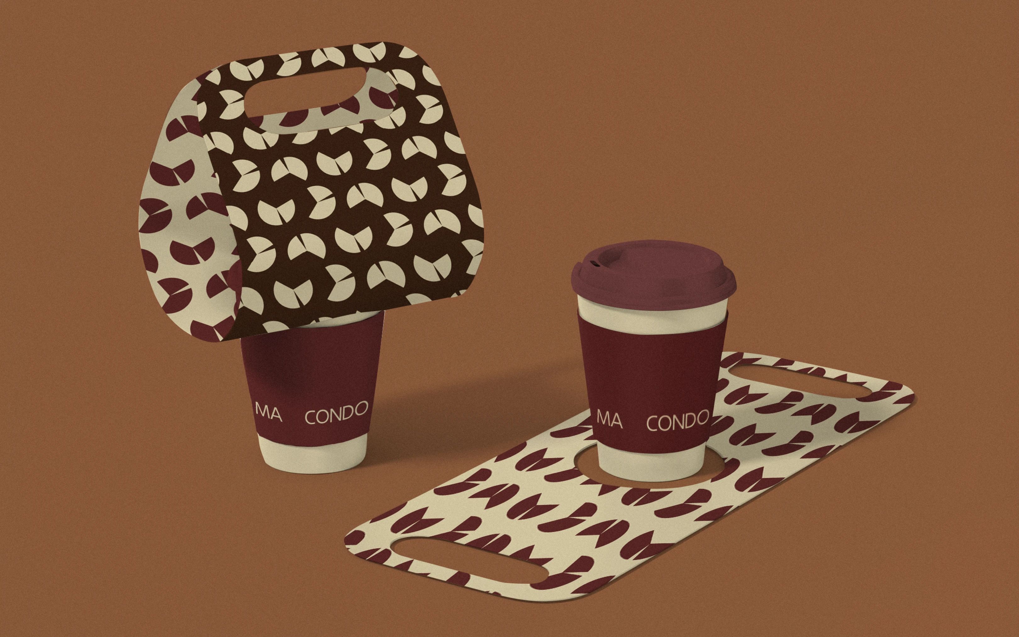 Концепт айдентики для кофейного бренда — Изображение №10 — Брендинг, Иллюстрация на Dprofile