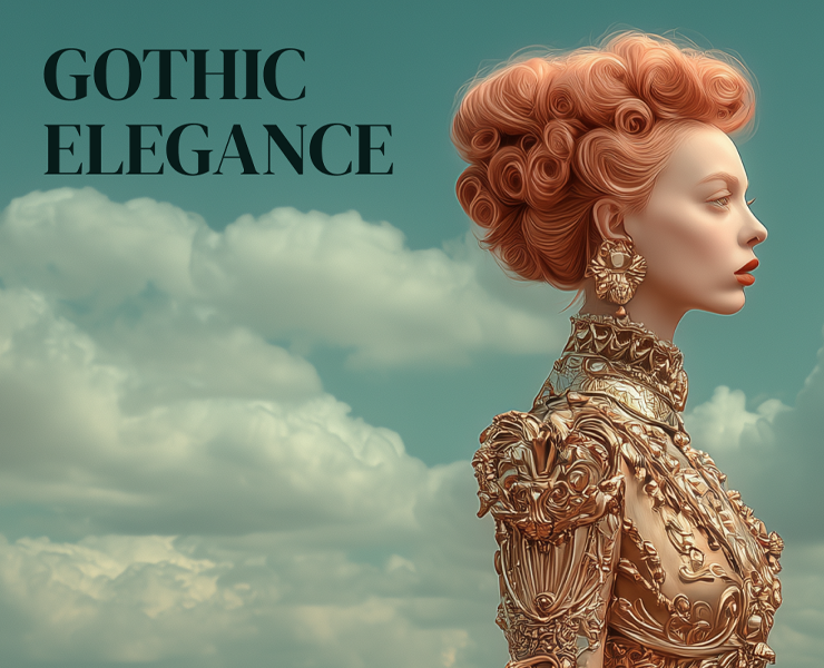 Gothic elegance / illustration / Midjourney на Dprofile
