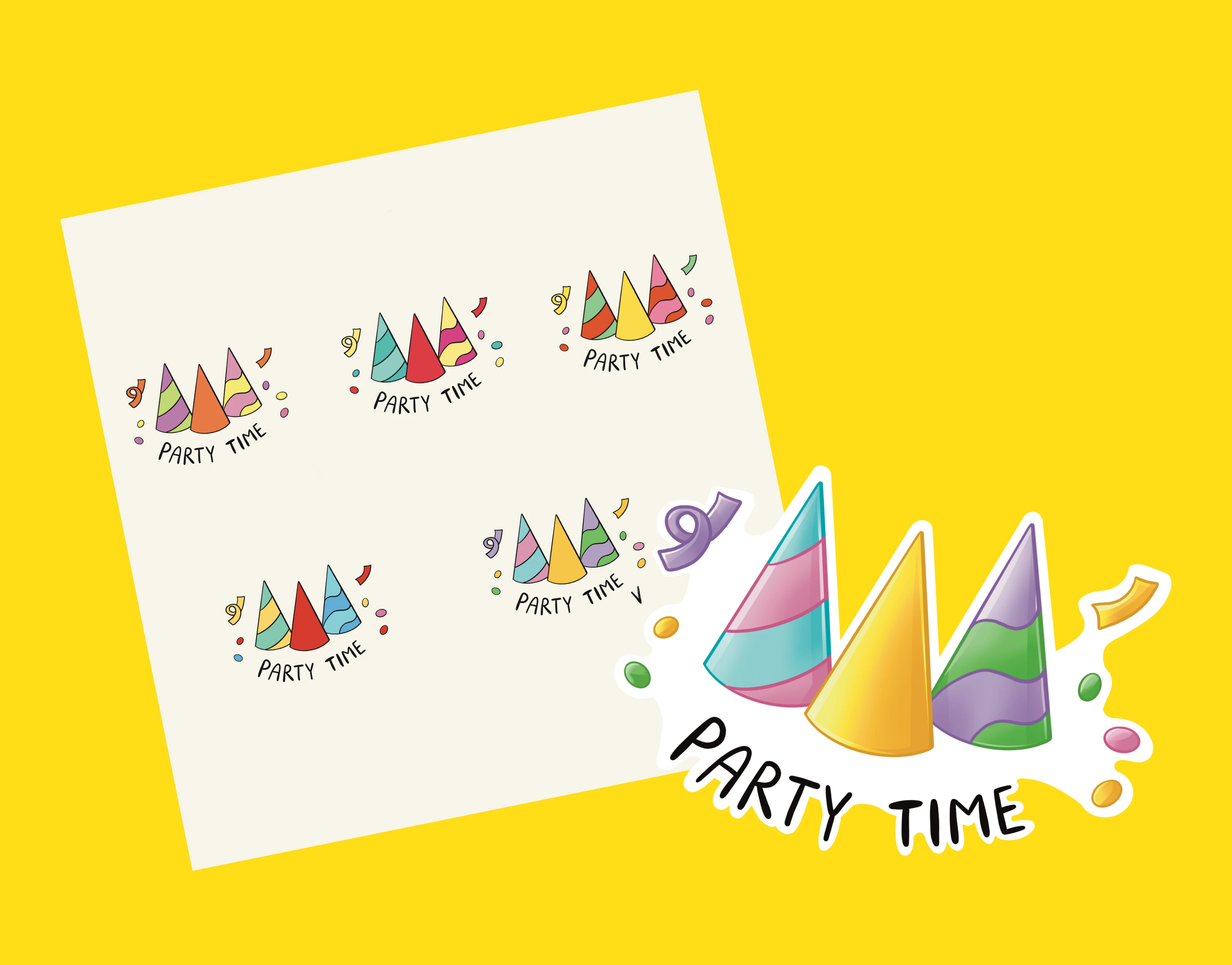 Стикерпак "День рождения" — Изображение №29 — Брендинг, Иллюстрация на Dprofile