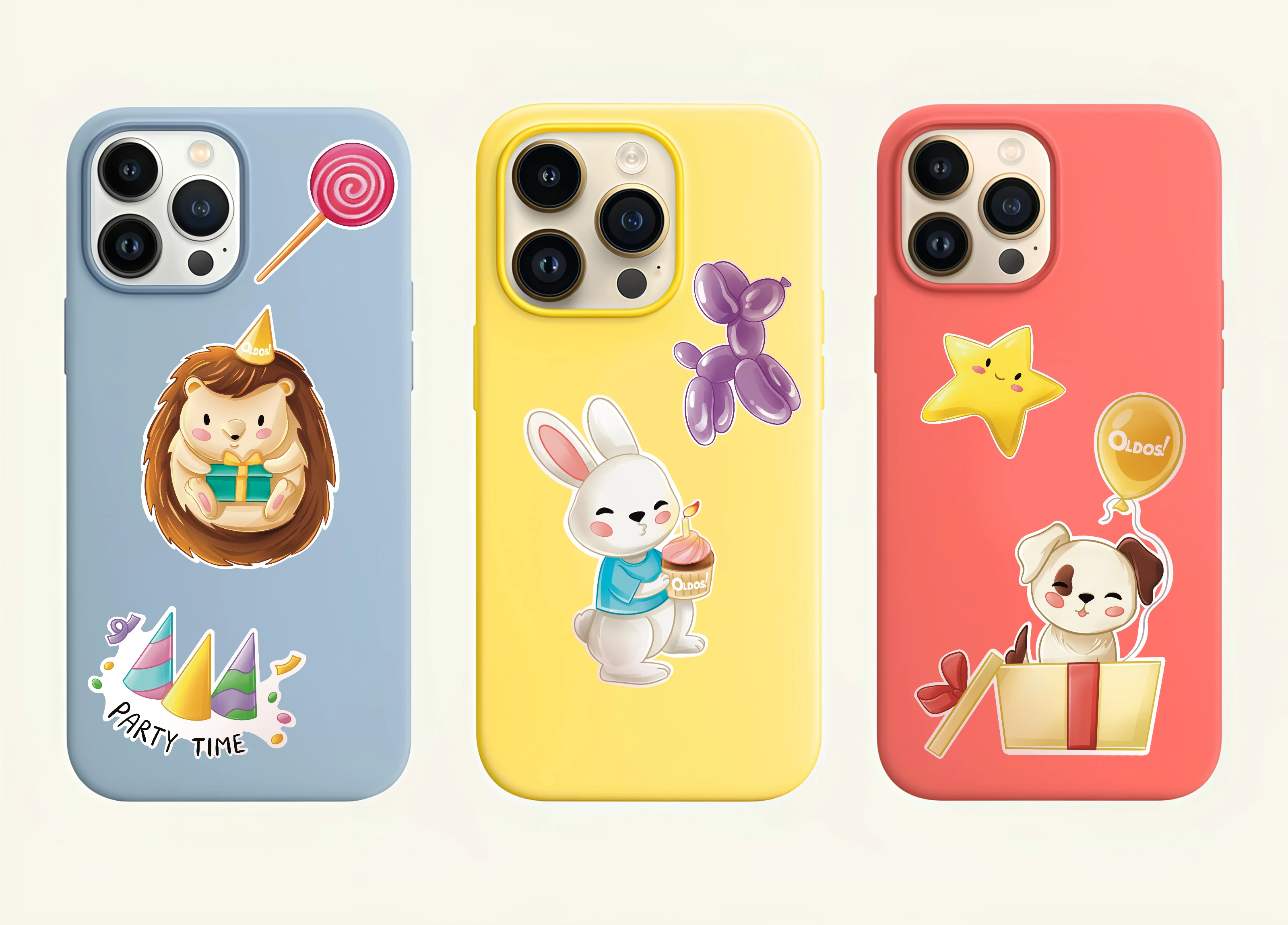 Стикерпак "День рождения" — Изображение №22 — Брендинг, Иллюстрация на Dprofile