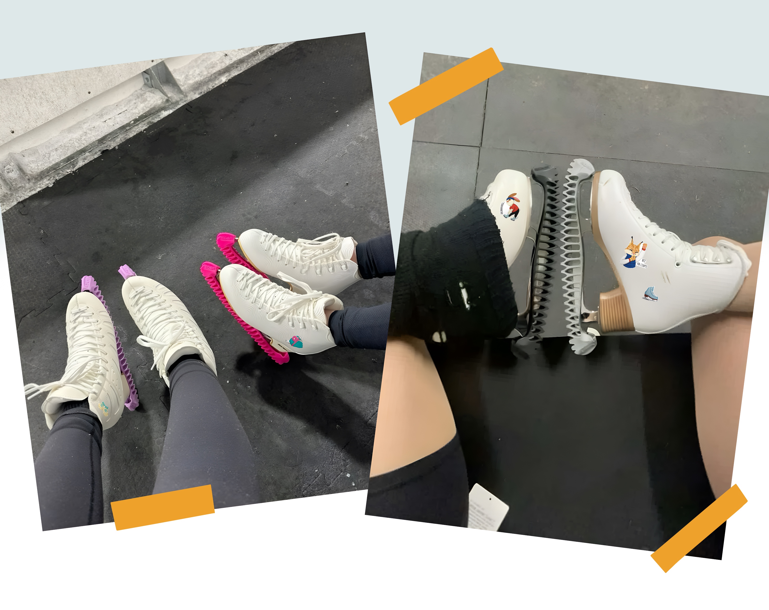 Стикерпак для школы фигурного катания — Изображение №19 — Брендинг, Иллюстрация на Dprofile