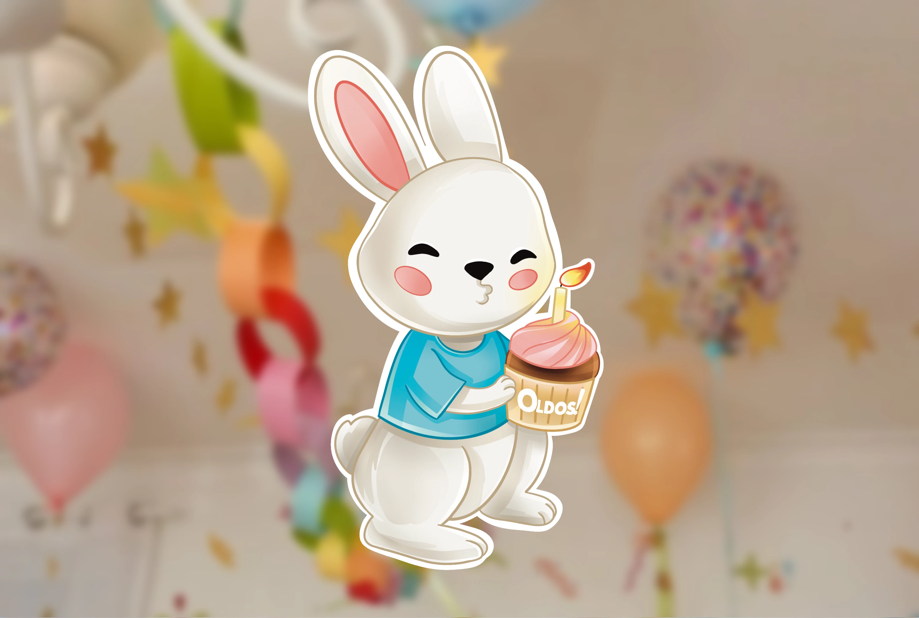 Стикерпак "День рождения" — Изображение №10 — Брендинг, Иллюстрация на Dprofile