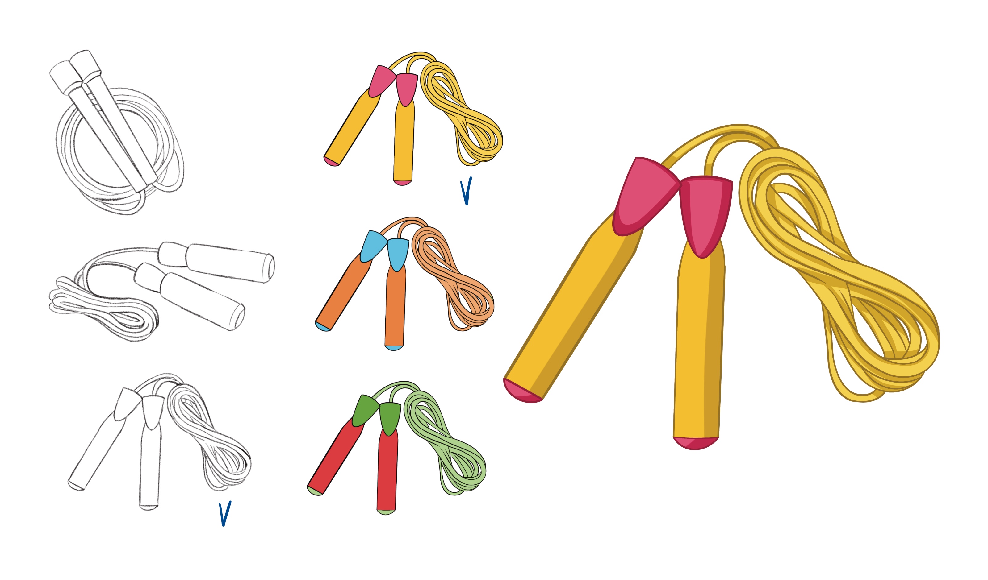 Стикерпак для школы фигурного катания — Изображение №15 — Брендинг, Иллюстрация на Dprofile