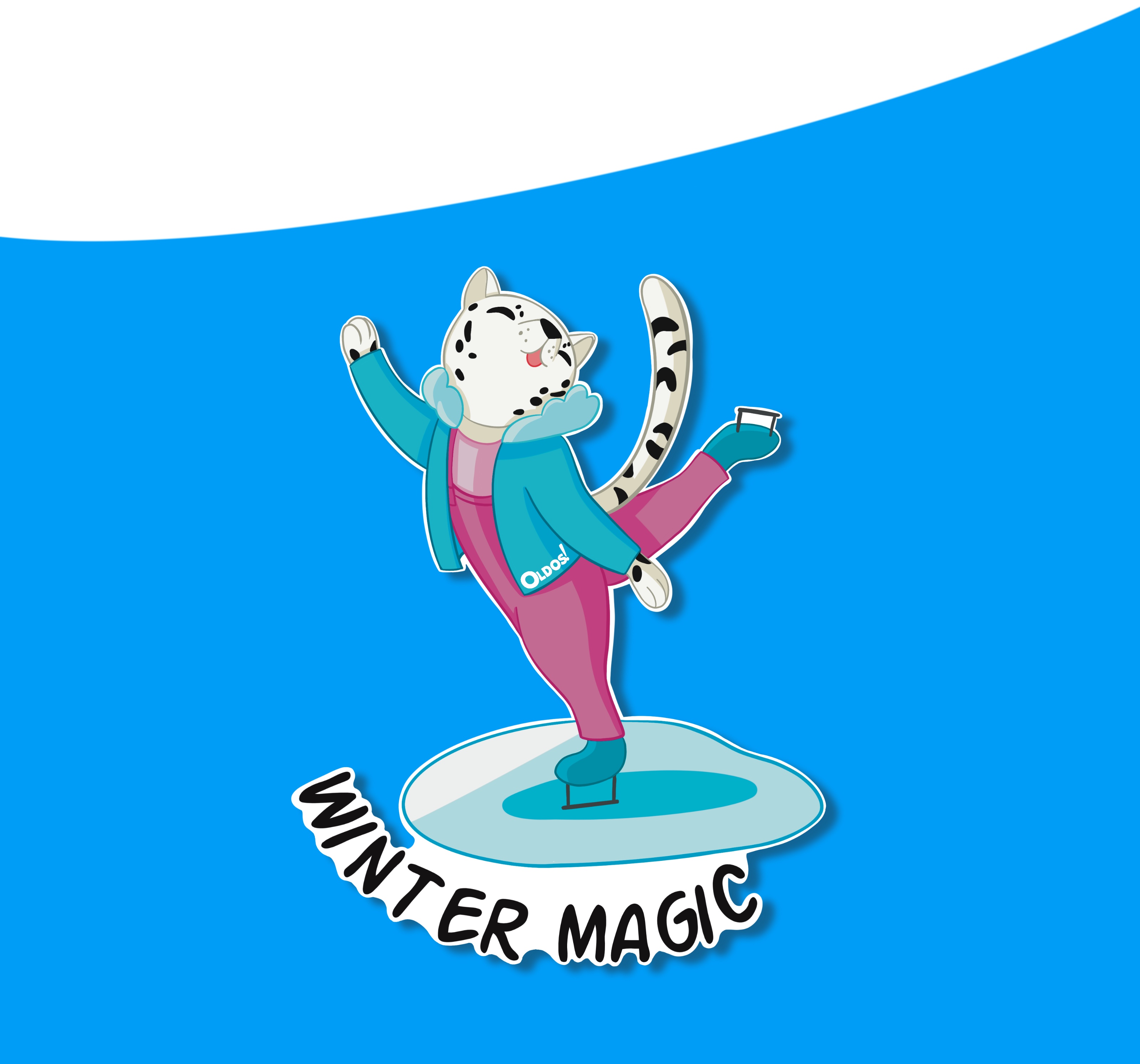 Зимний стикерпак для бренда детской одежды — Изображение №30 — Брендинг, Иллюстрация на Dprofile