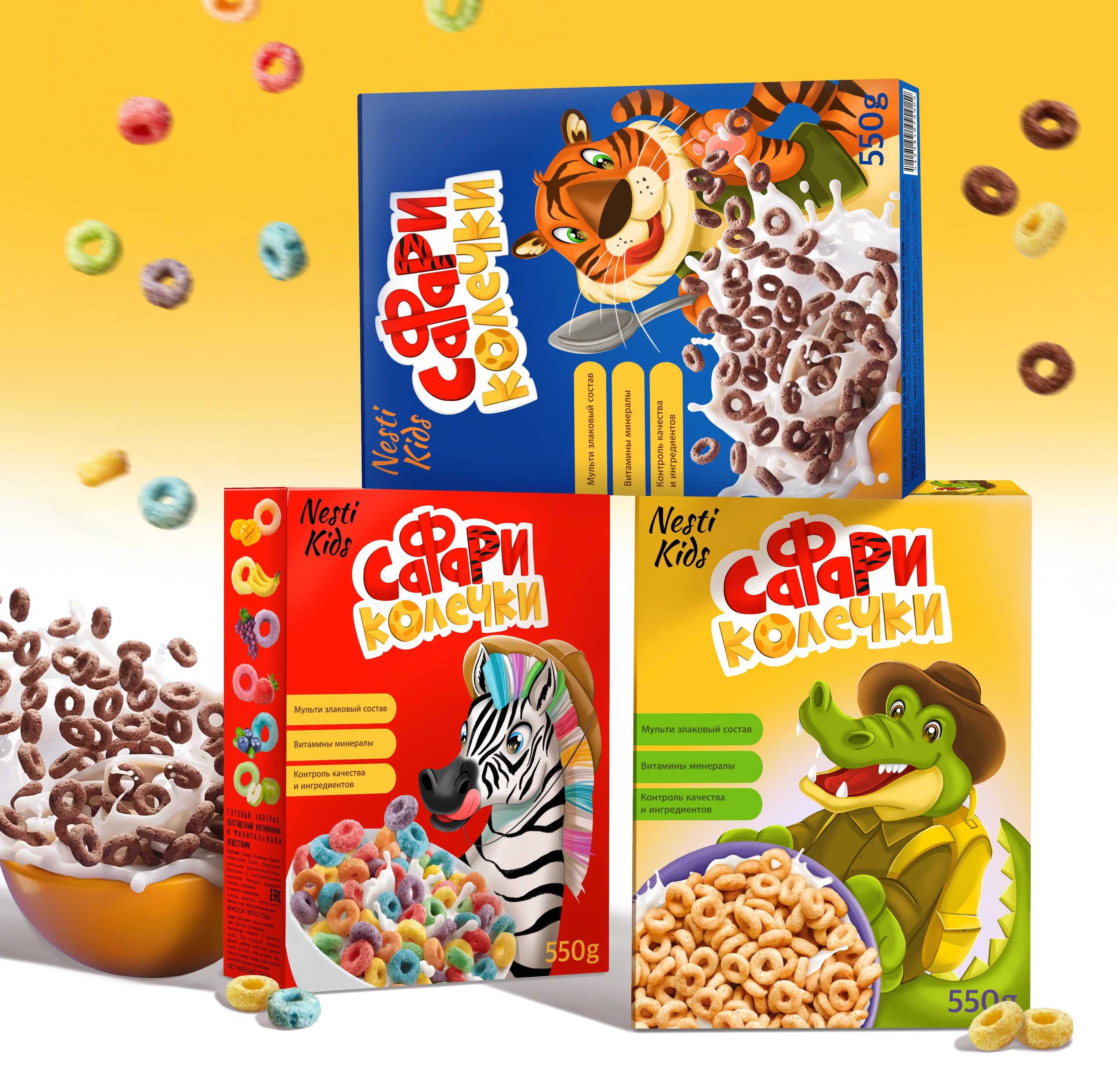 Дизайн упаковки сухого завтрака — Изображение №1 — Брендинг, Иллюстрация на Dprofile