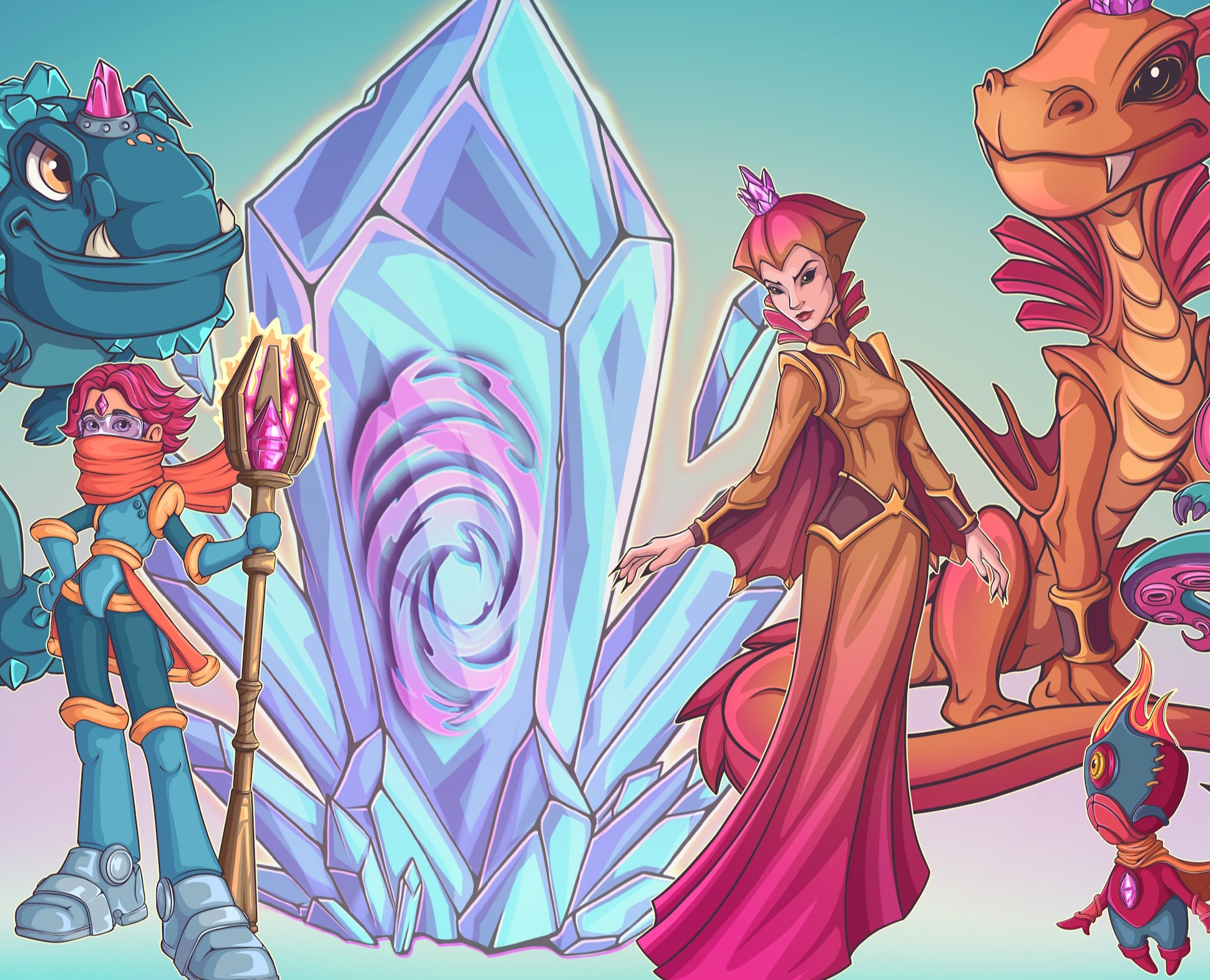 И пришли драконы...(CARPG-XII) — Иллюстрация на Dprofile