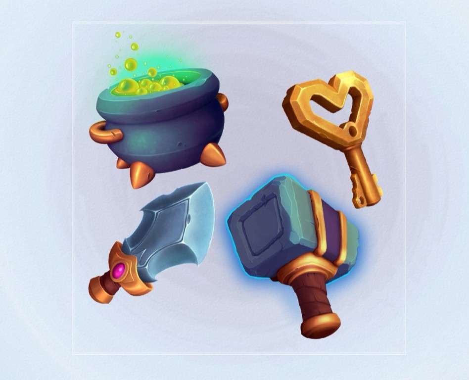 Fantasy props — Иллюстрация на Dprofile